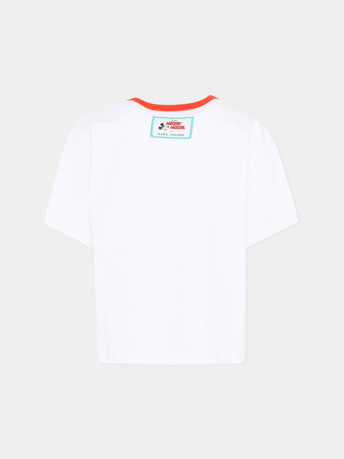 T-Shirt bianca per bambino con stampa Disney,Marc Jacobs,W60767 10P