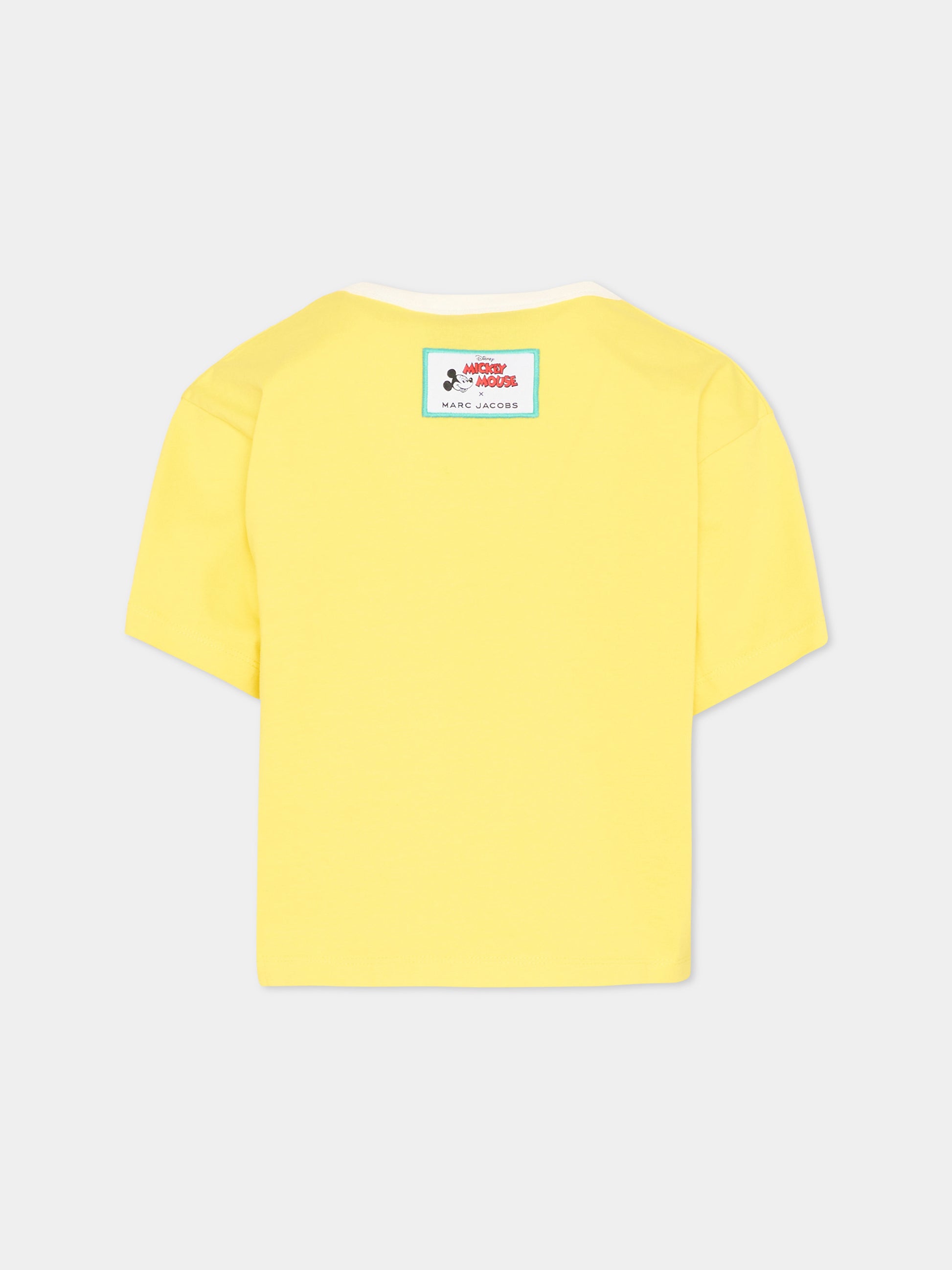 T-Shirt gialla Mickey Mouse per bambino,Marc Jacobs,W60767 538