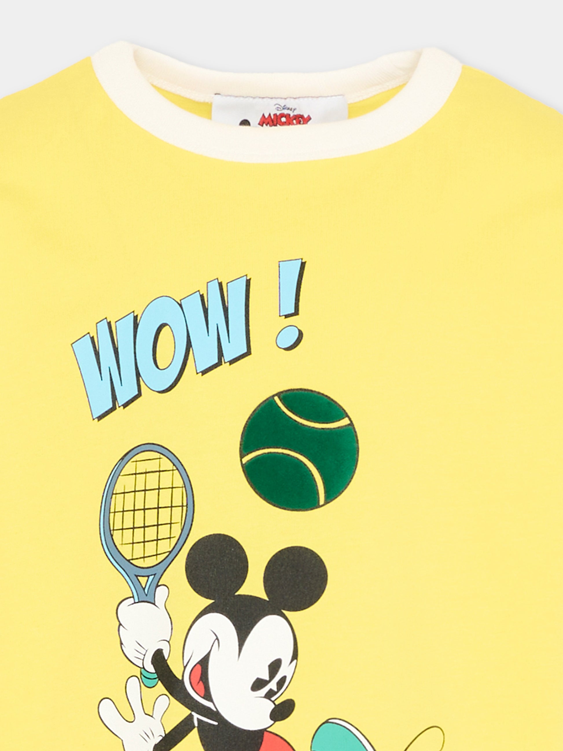 T-Shirt gialla Mickey Mouse per bambino,Marc Jacobs,W60767 538