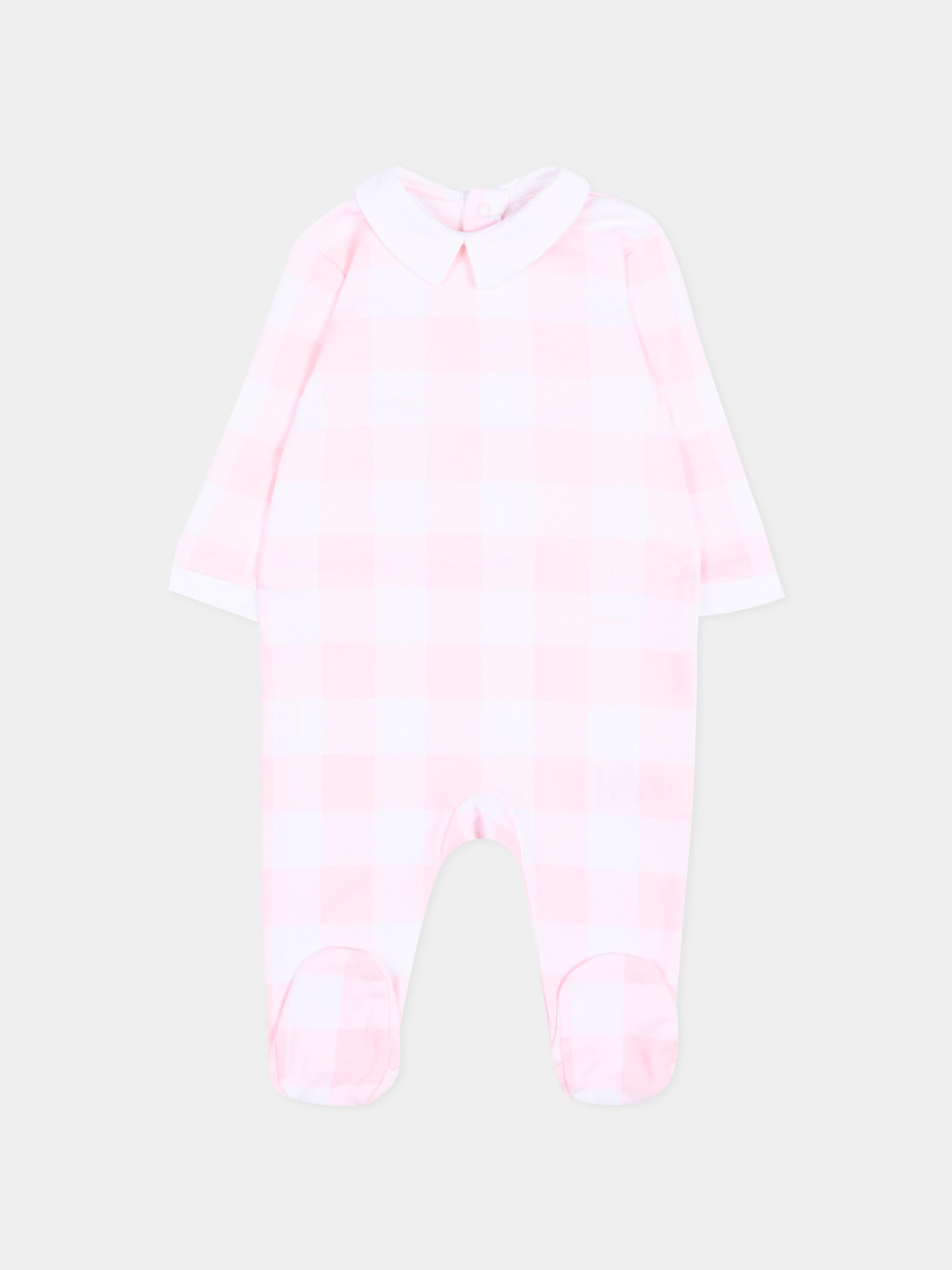 Set tutina rosa vichy per neonata,Marc Jacobs,W60814 475