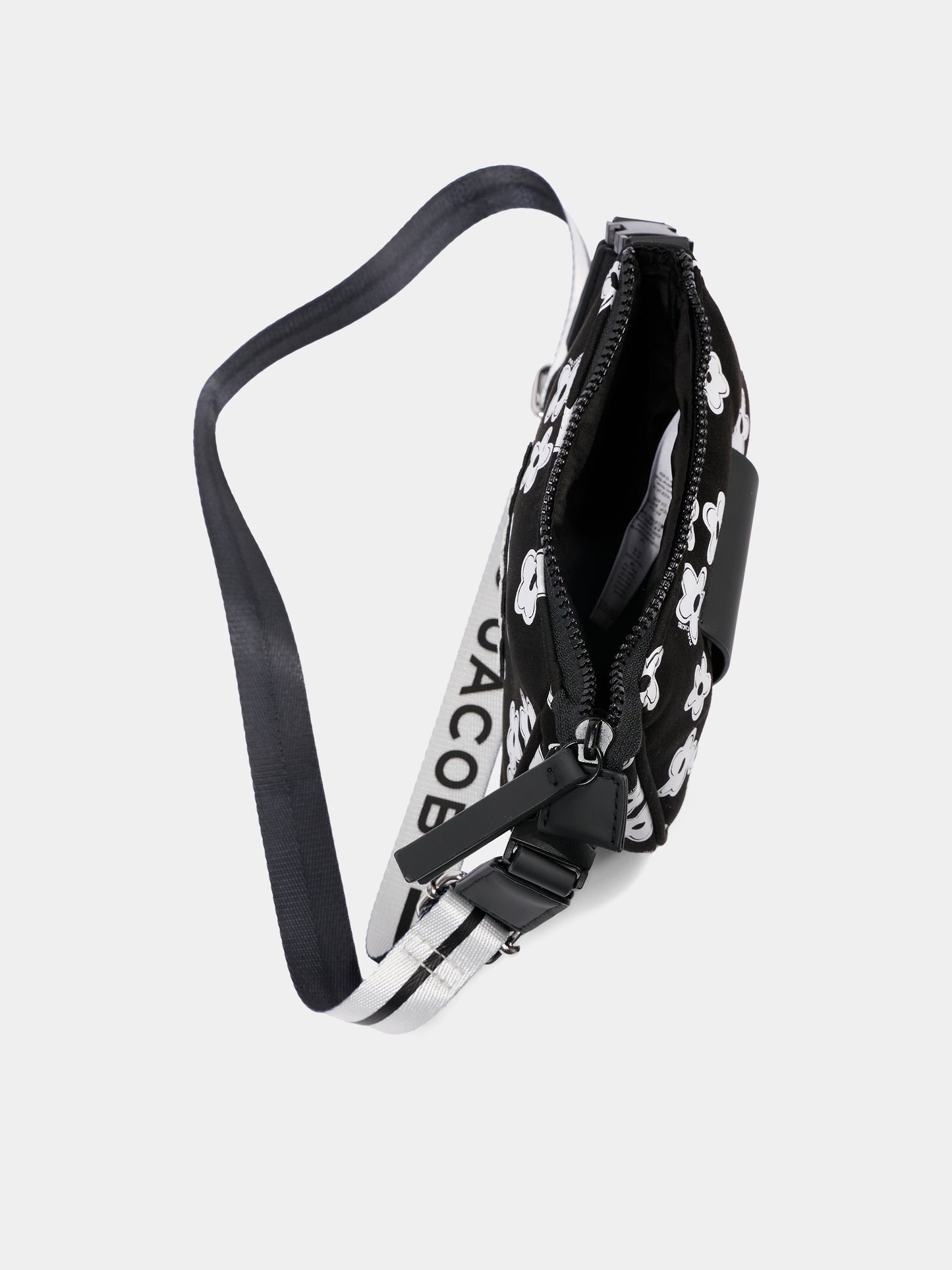 Borsa nera per bambina con margherite,Marc Jacobs,W60835 09B