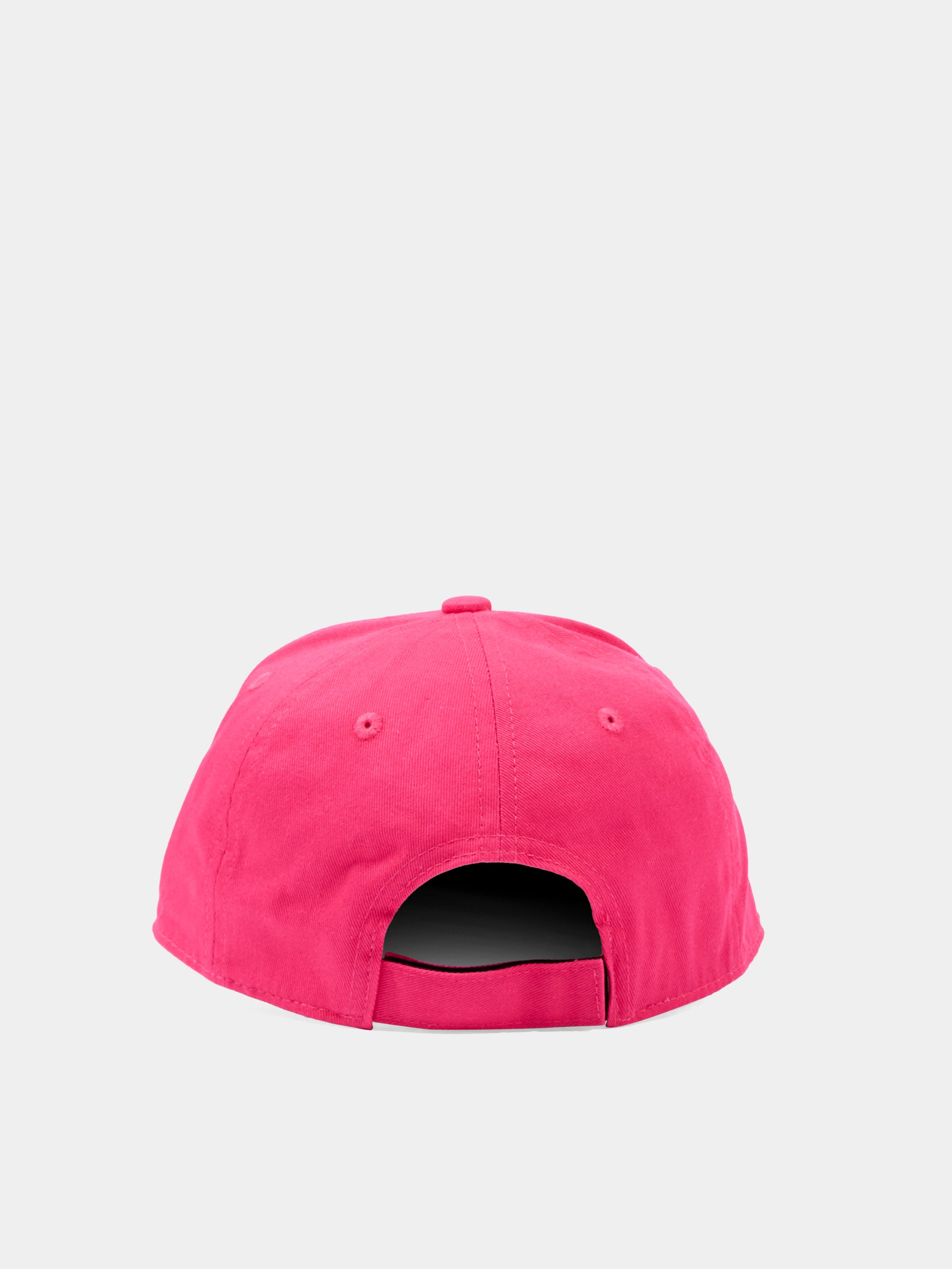 Cappello con visiera fucsia per bambina con logo strass,Marc Jacobs,W60838 437