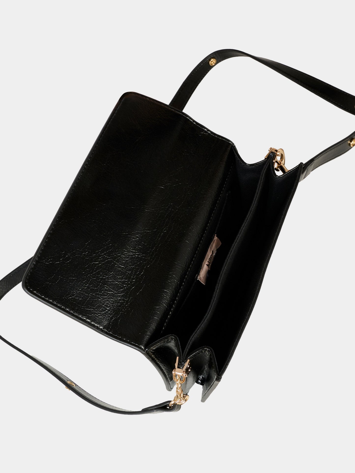 Pochette nera per bambina con logo,N°21 Kids,N2104R N0246 0N900