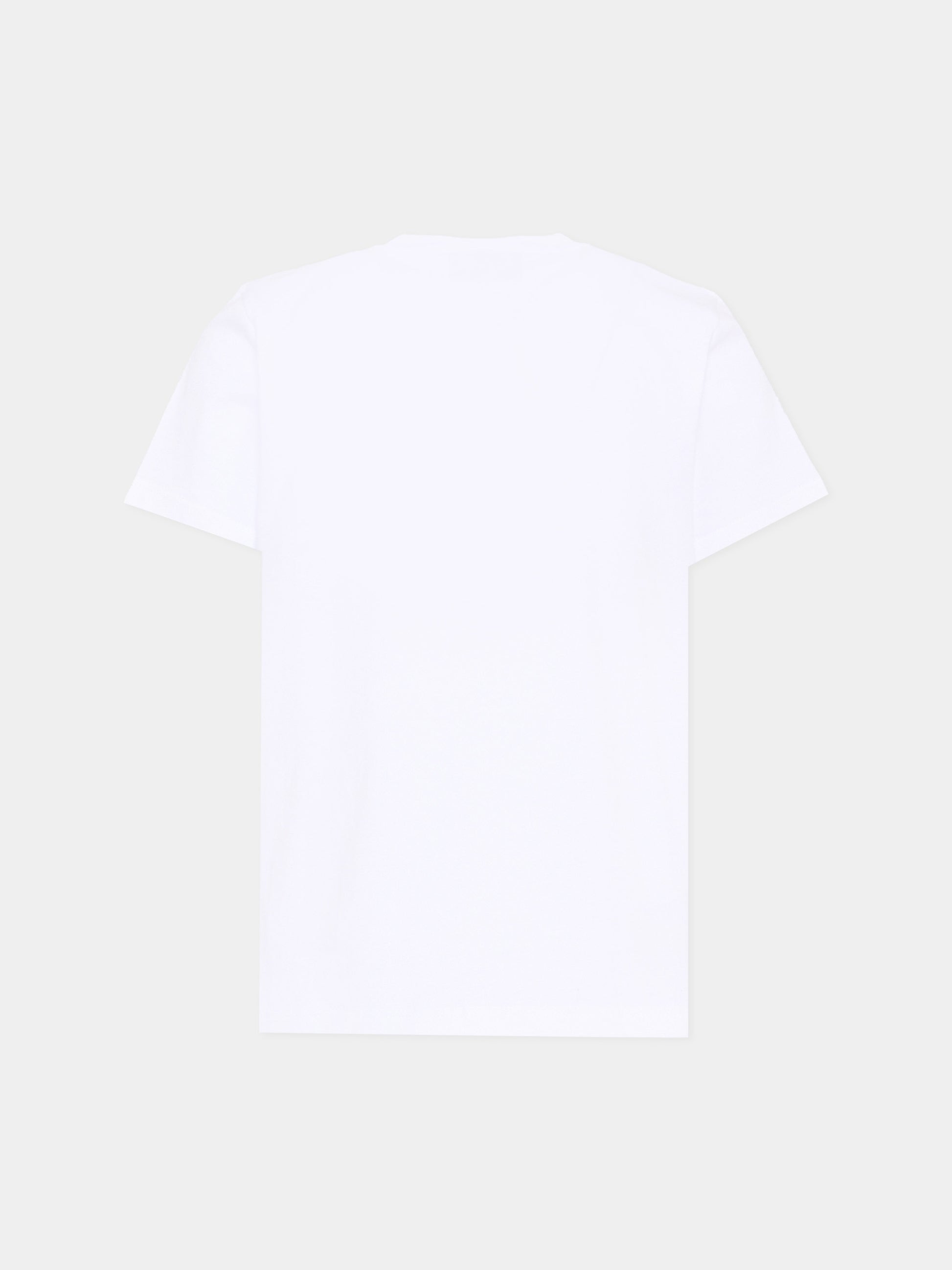 T-Shirt bianca per bambini con Teddy Bear,Moschino Kids,HZM058 LAA03 10101