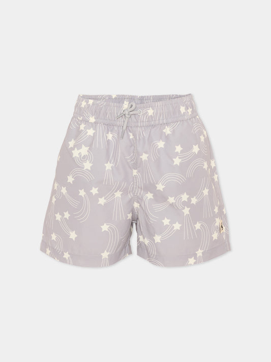 Boxer mare grigio per bambino con stelle,Mini Rodini,2628012697