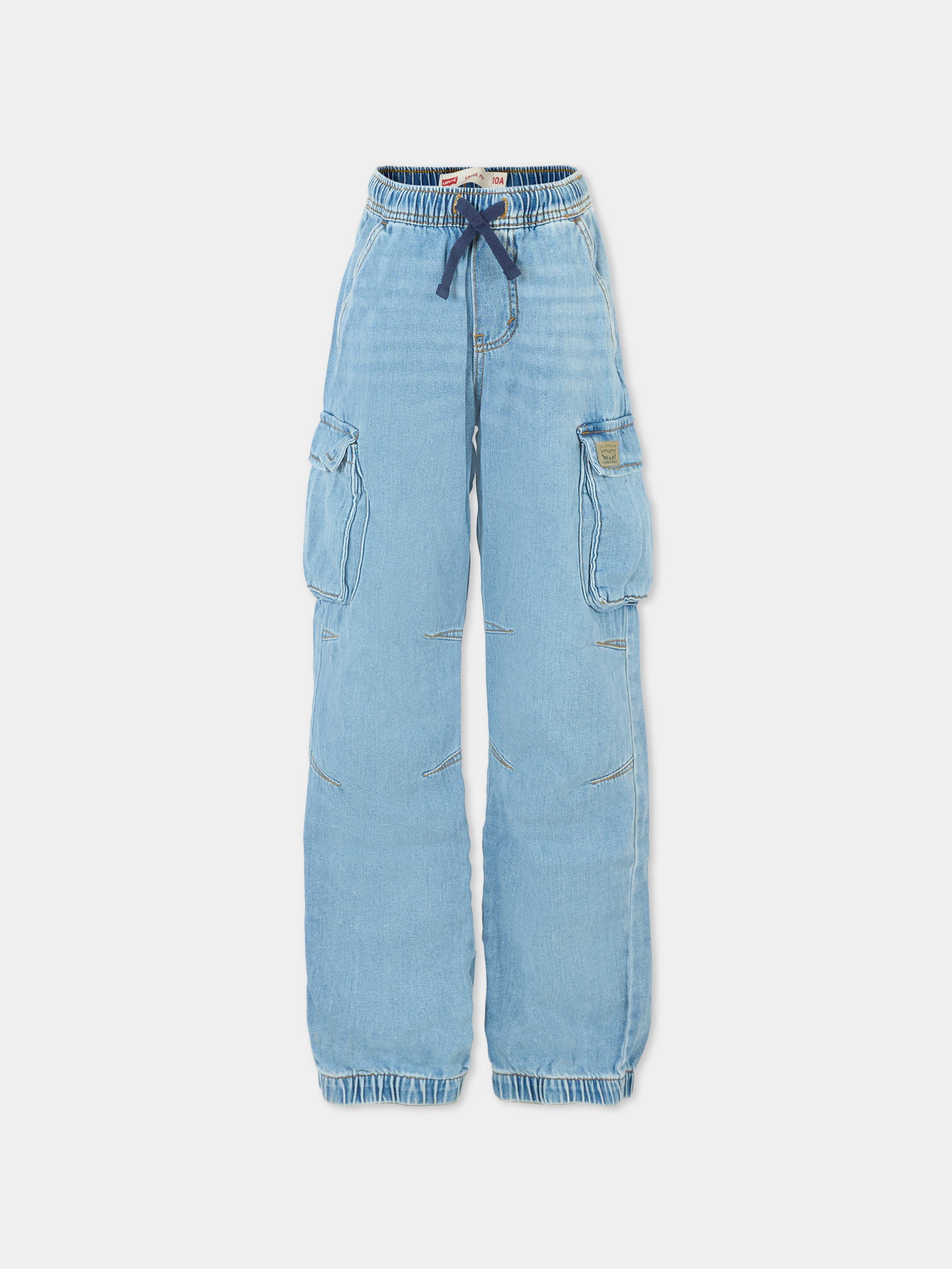 Jeans denim per bambino con patch,Levi's Kids,9EM376 L9K