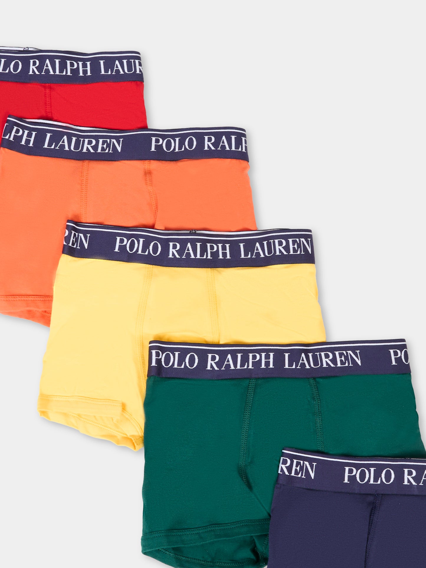 Set boxer multicolor per bambino con cavallino,Ralph Lauren Kids,P5014 BCV