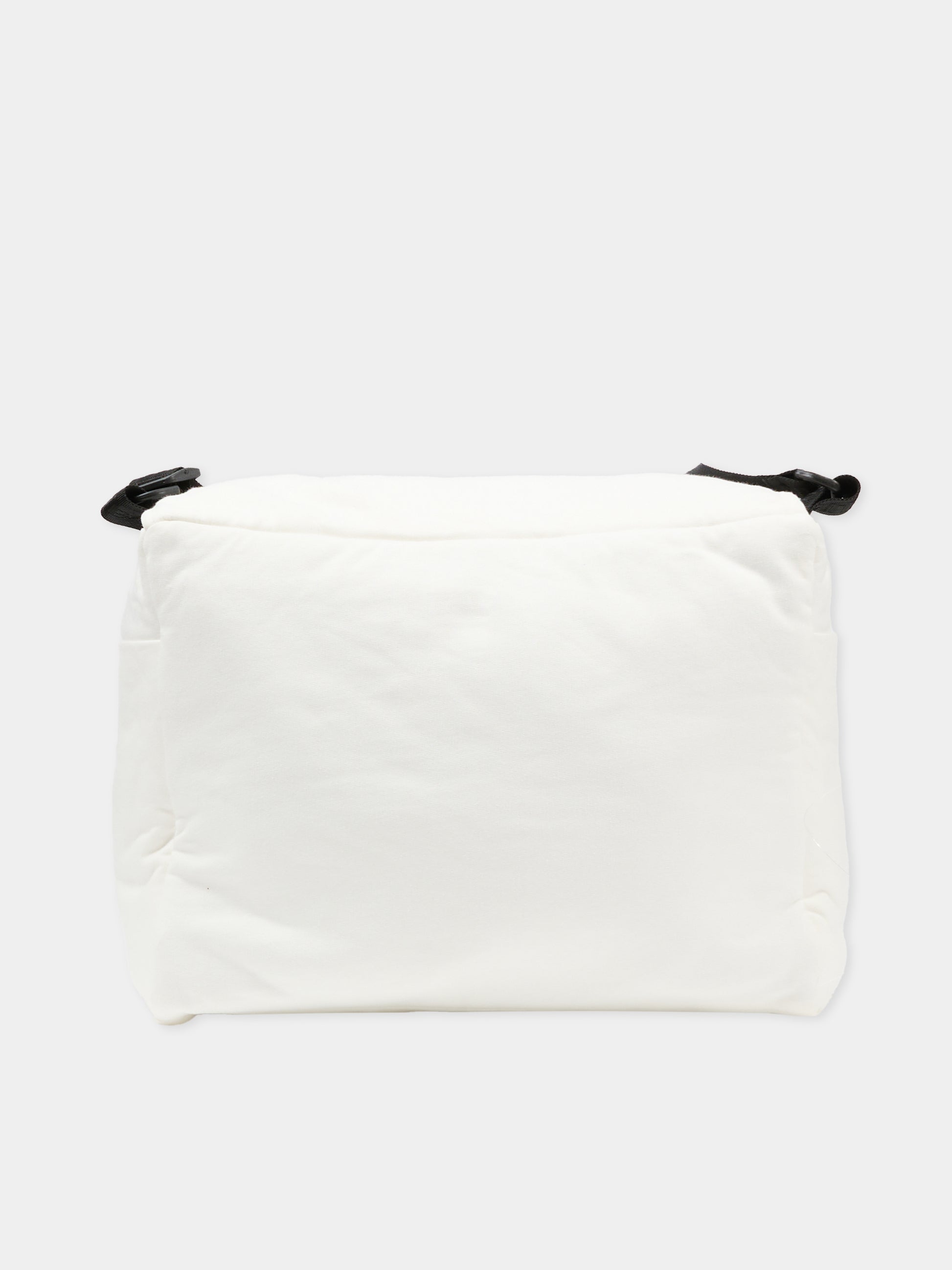 Borsa mamma avorio per neonati con Teddy Bear e logo,Moschino Kids,MUX05V LCA19 10063