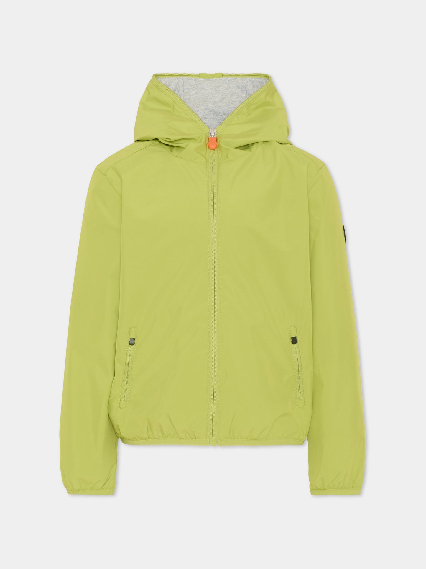 Giacca a vento Wind verde per bambini con logo,Save The Duck Kids,J30036X WIND22 50080