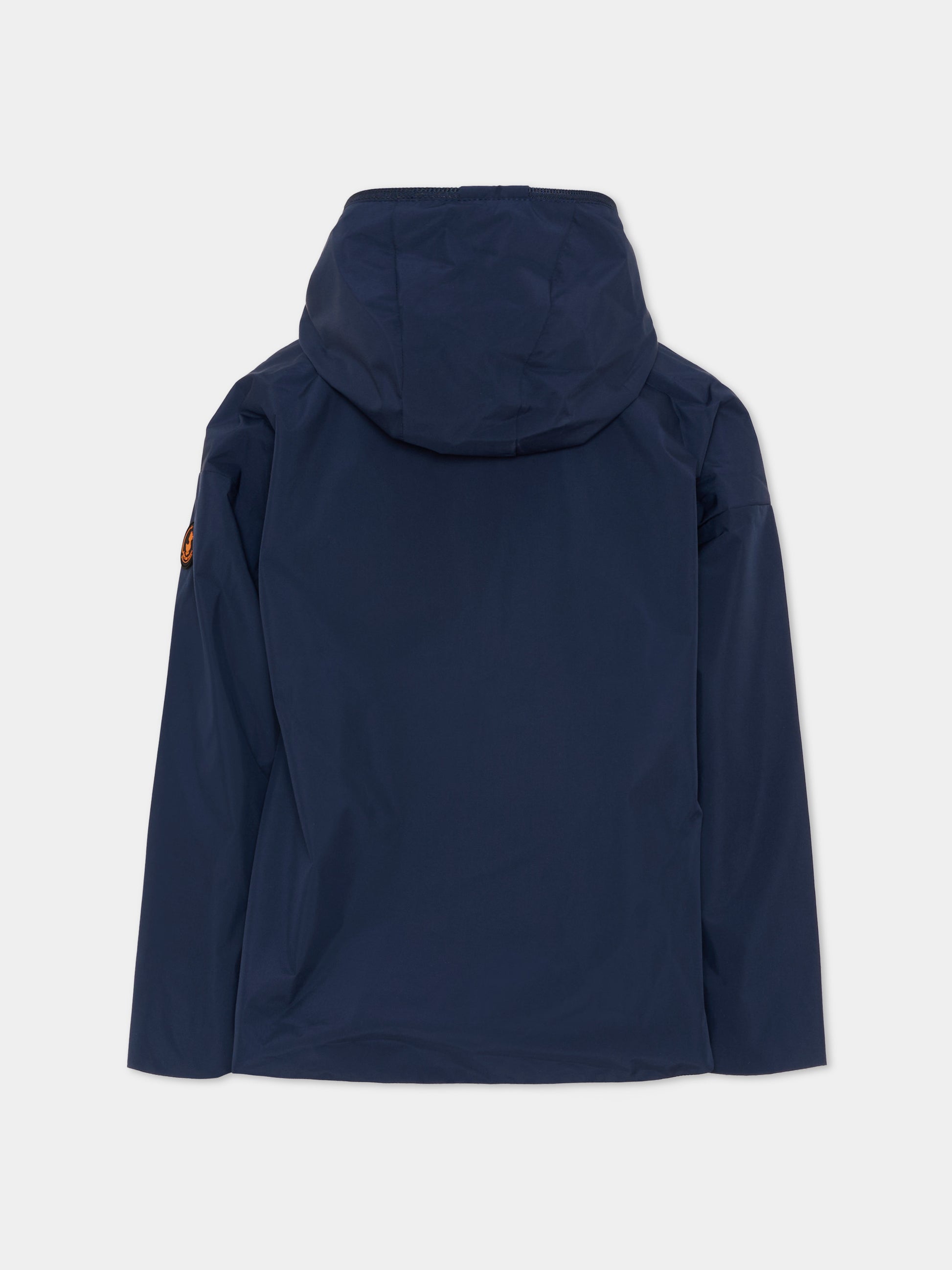 Giacca a vento blu per bambini,Save The Duck Kids,J31153G WIND22 90000