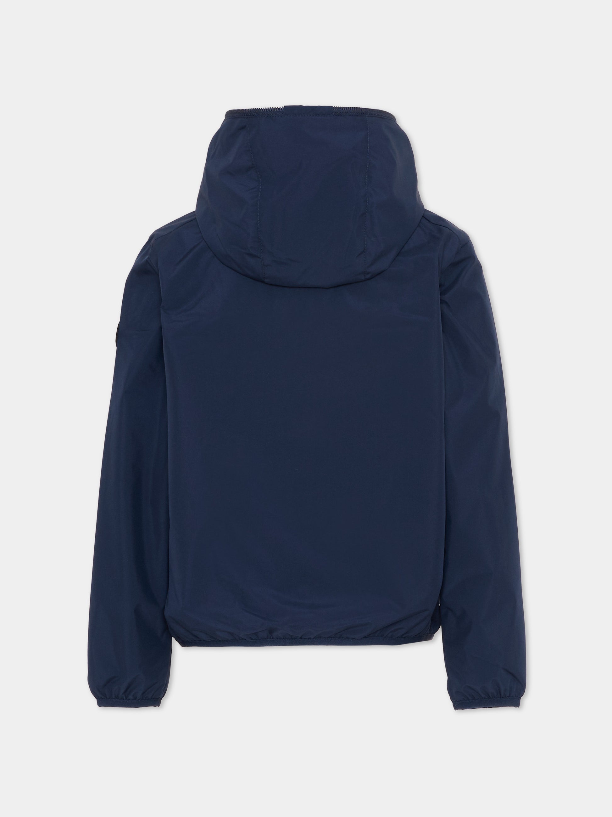 Giacca a vento blu Jules per bambini,Save The Duck Kids,J30036X WIND22 90000