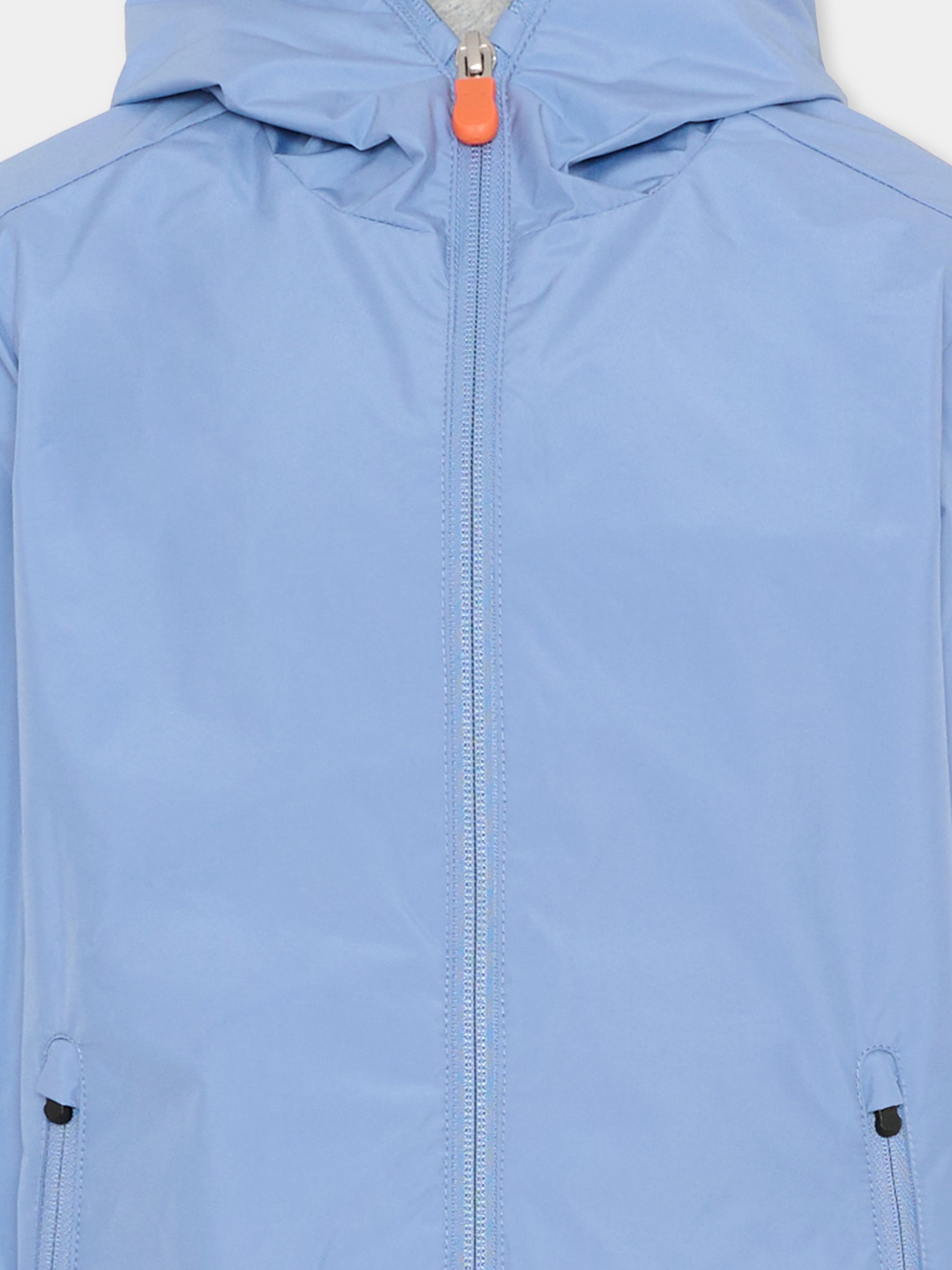 Giacca a vento azzurra Jules per bambino,Save The Duck Kids,J30036X WIND22 90072