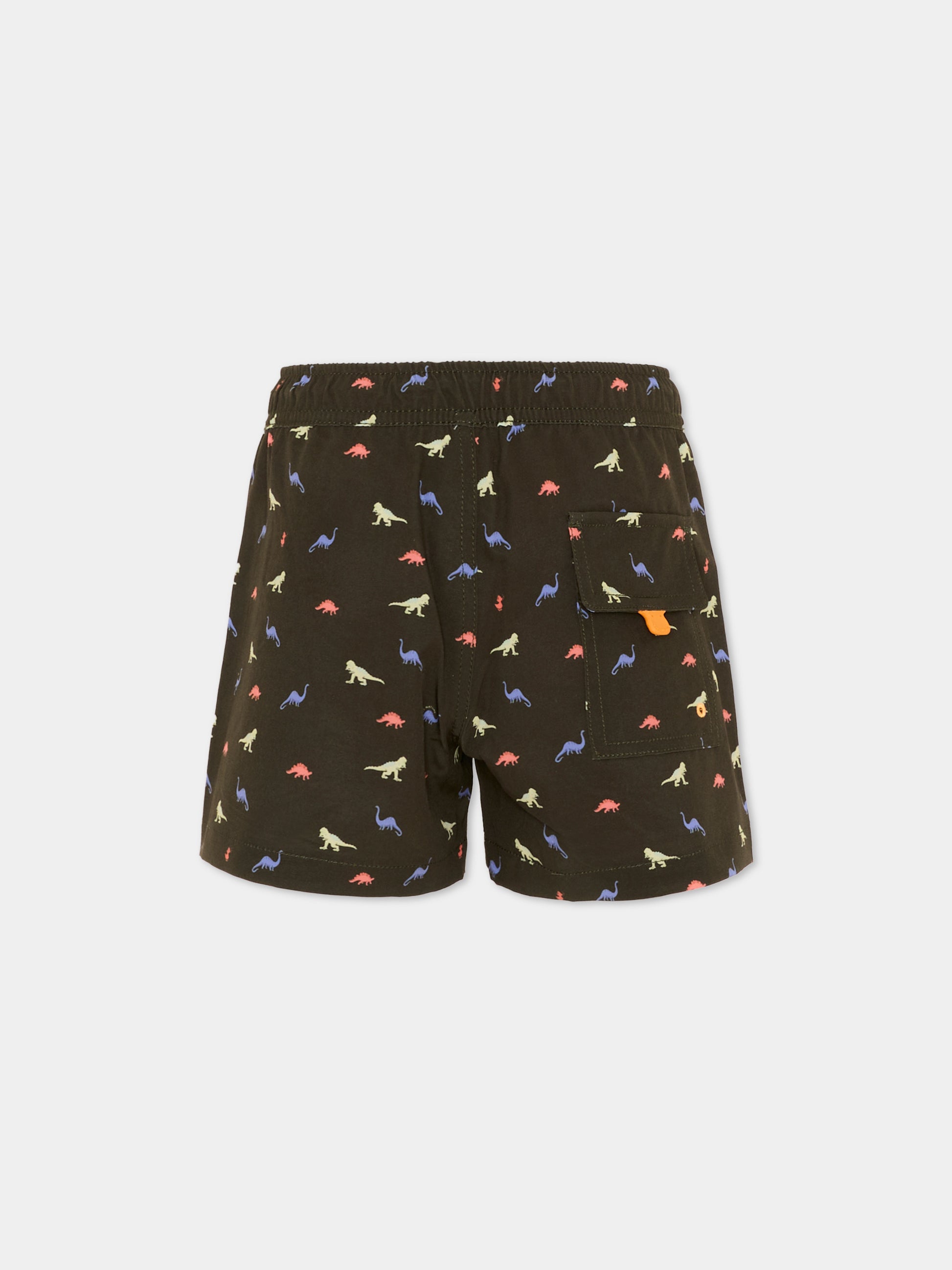 Boxer mare multicolor Getu per bambino con dinosauri,Save The Duck Kids,JW1231B SIPO22 21962