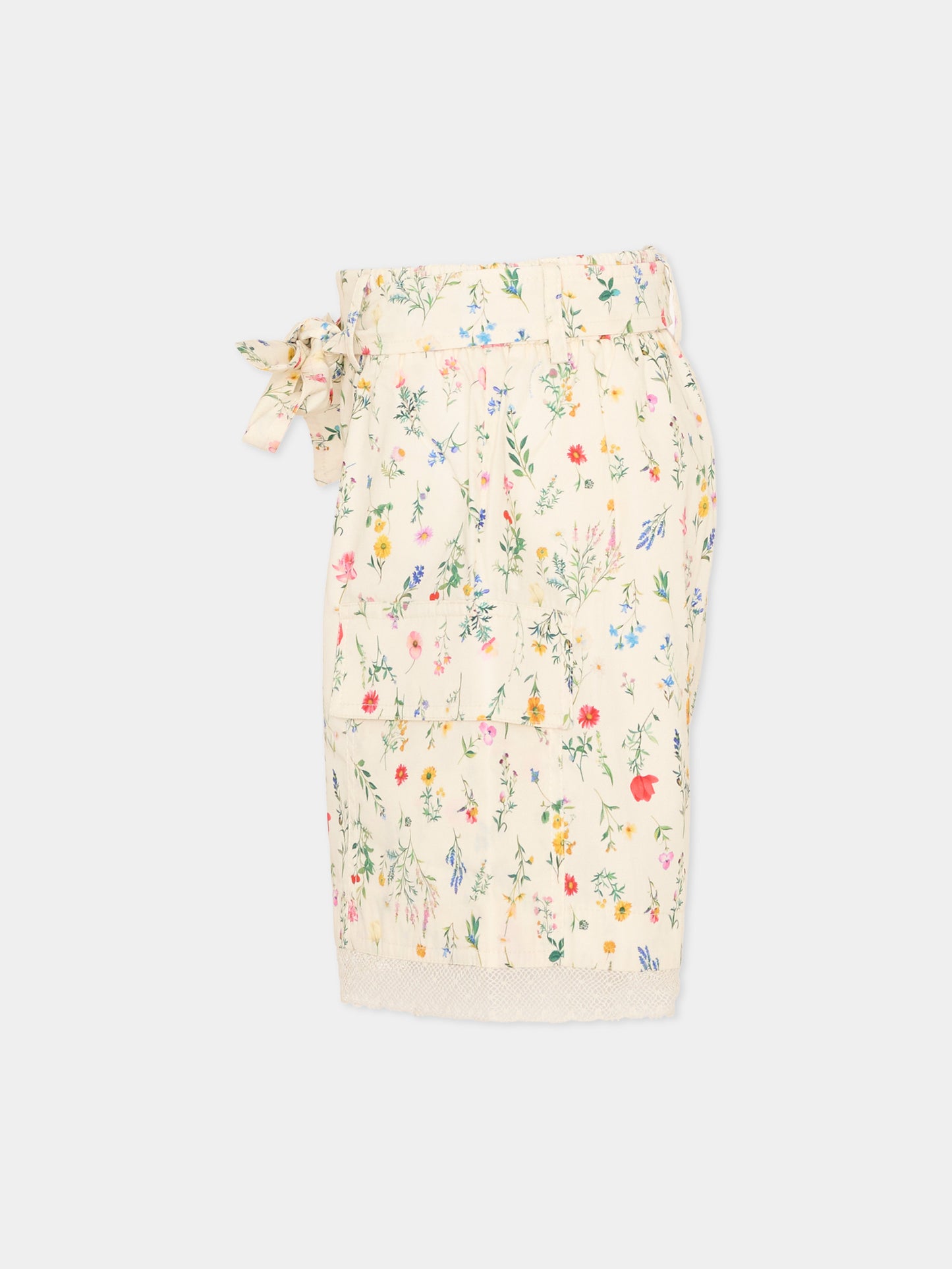 Shorts multicolor floreali per bambina,Philosophy,I1G410 - 7680 - 0084