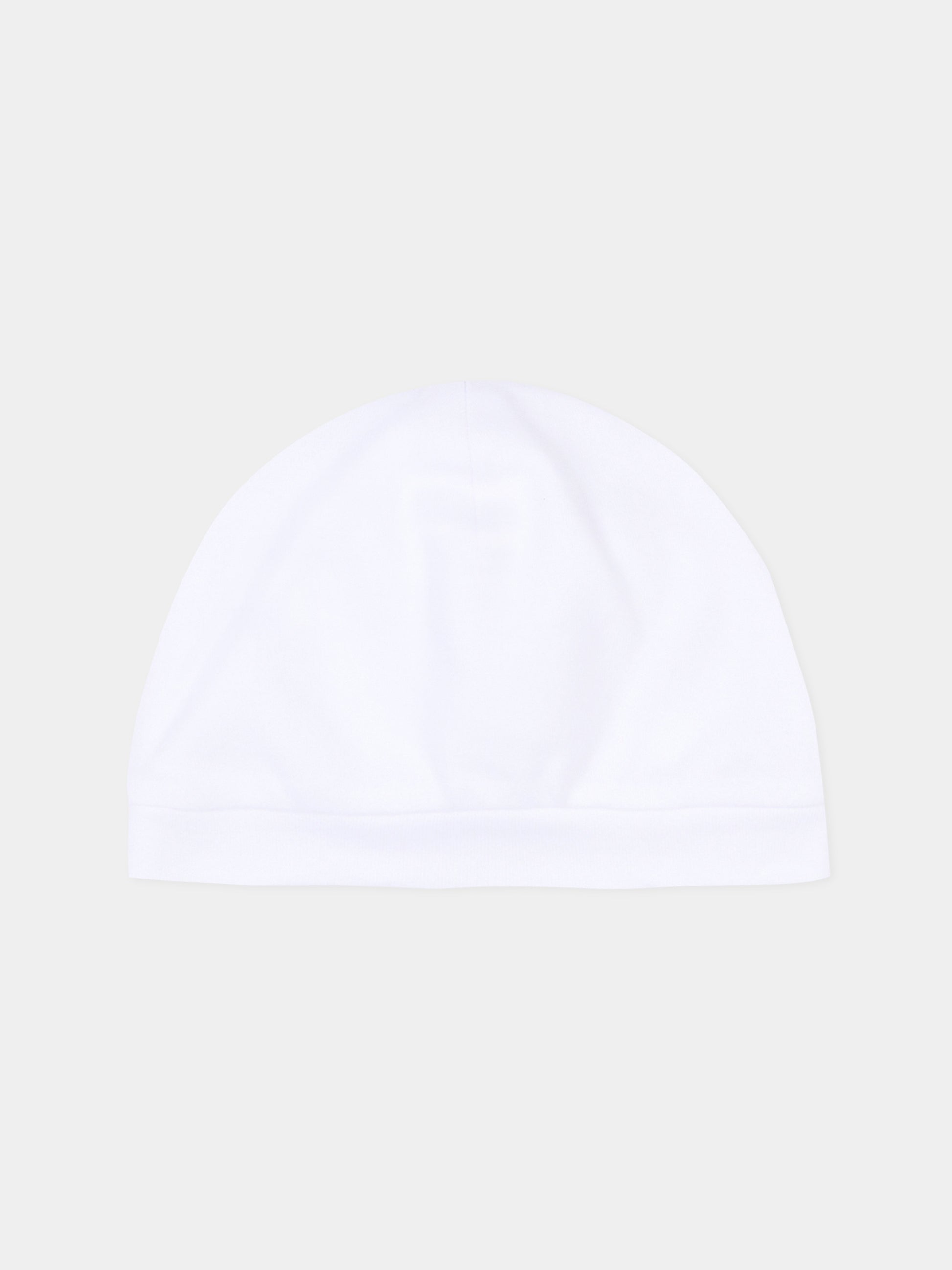 Set tutina bianco per neonata con fragole,Monnalisa,35G514 - 7084 - 0099