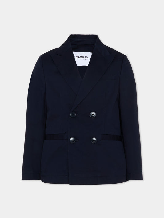 Giacche blu per bambino doppiopetto,Dondup Kids,DMGC022 0 CE009 4005