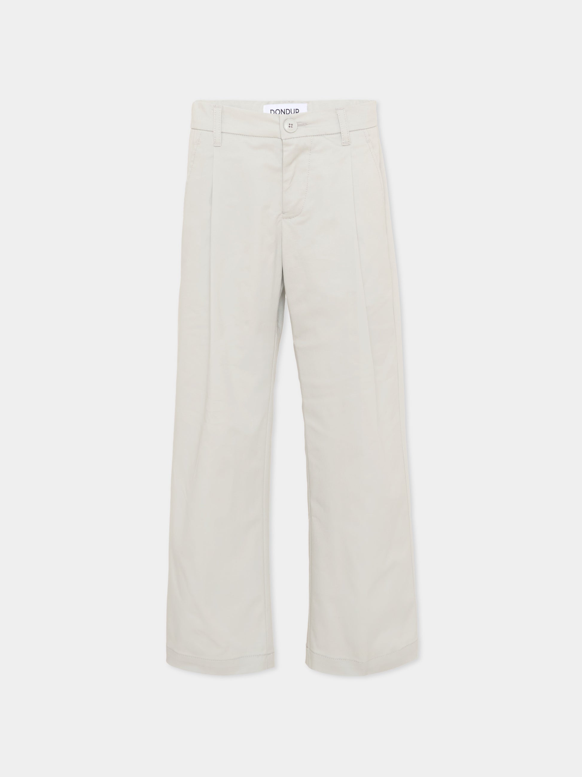 Pantaloni grigi eleganti per bambino,Dondup Kids,DMPA179 0 CE009 5001