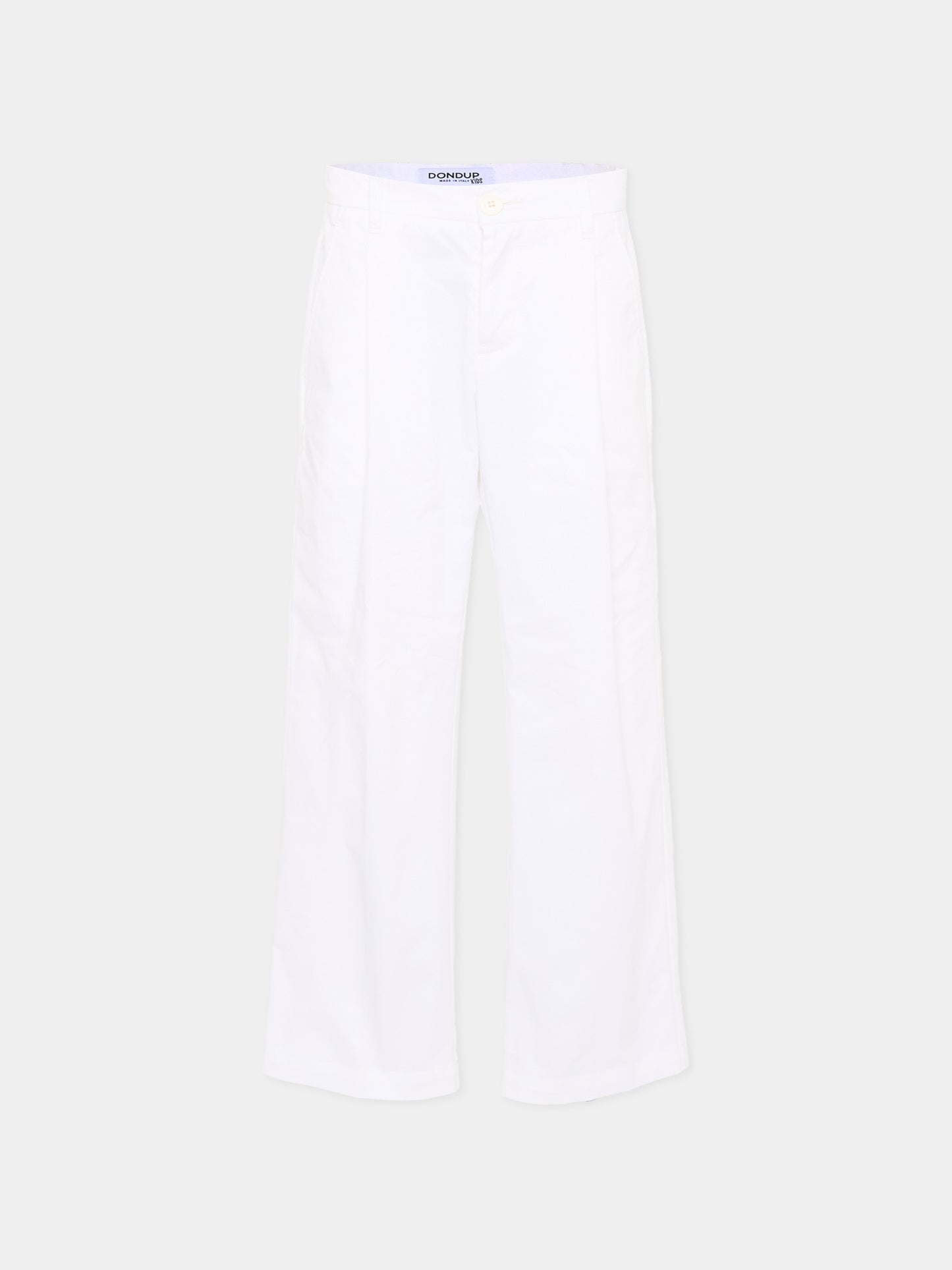 Pantaloni bianco per bambino,Dondup Kids,DMPA179 0 CE009 B000