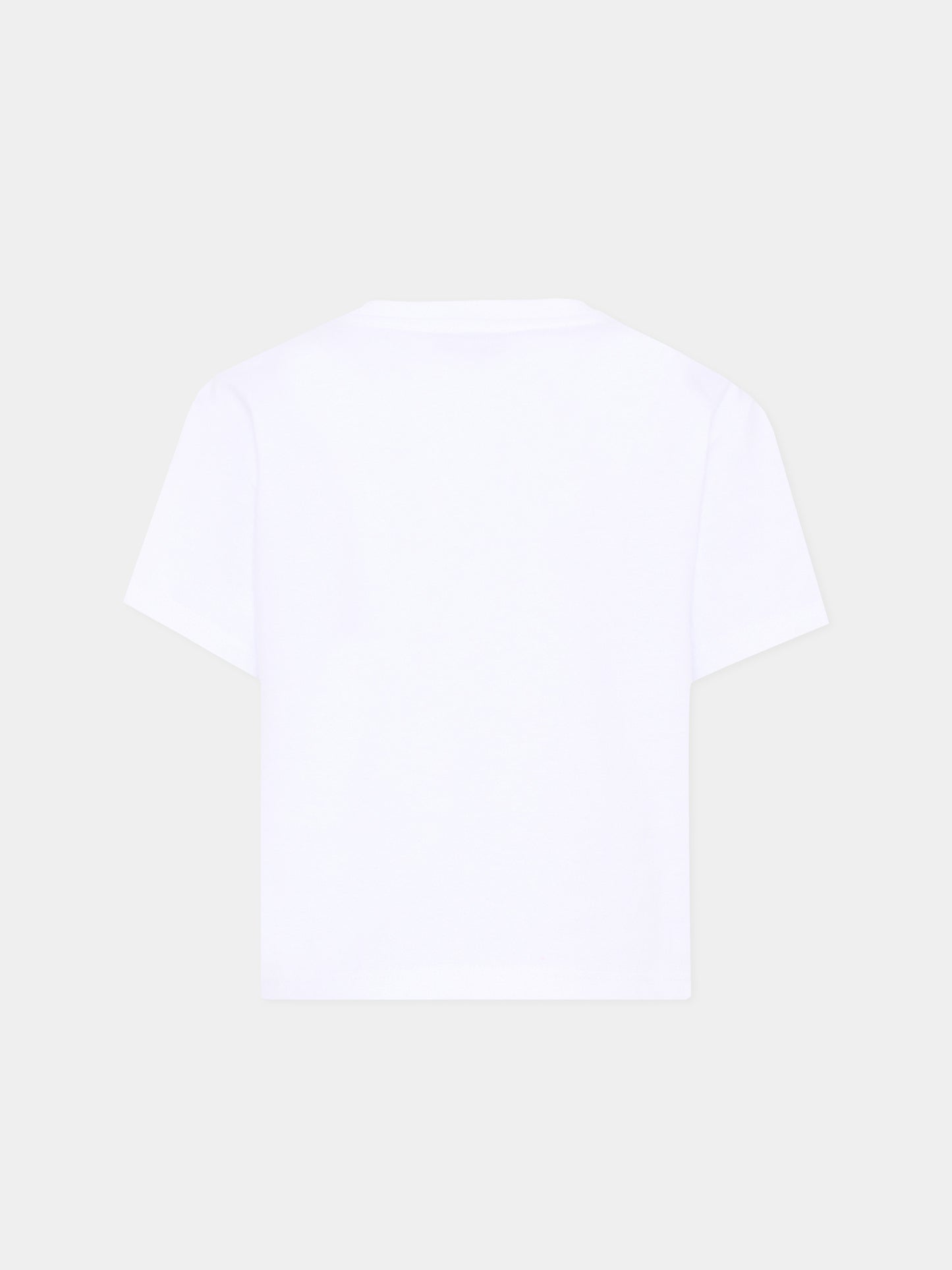 T-Shirt bianca per bambini con logo,Lanvin Petite,N30360 10P