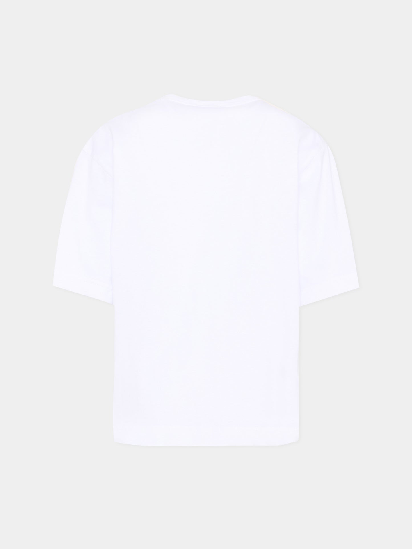 T-Shirt bianca per bambino con logo,Lanvin Petite,N30362 N48