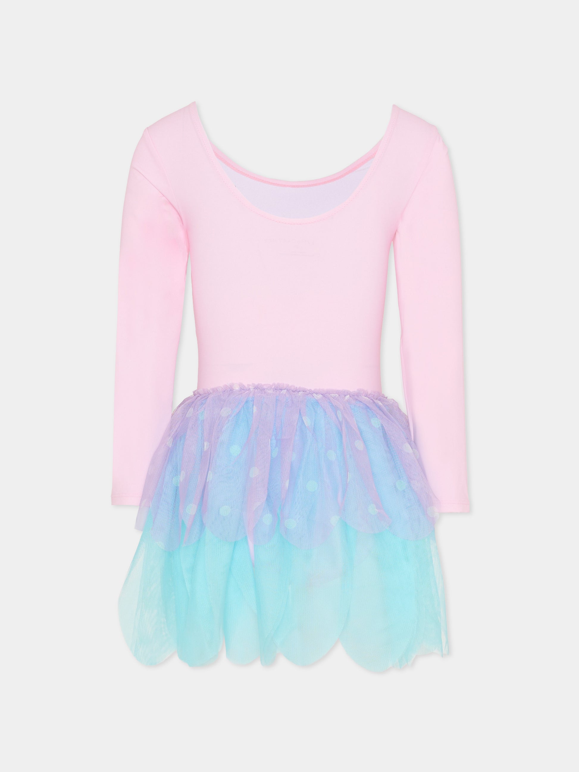Vestito rosa per bambina con farfalla,Stella Mccartney Kids,TY1A40-Z0157 51R