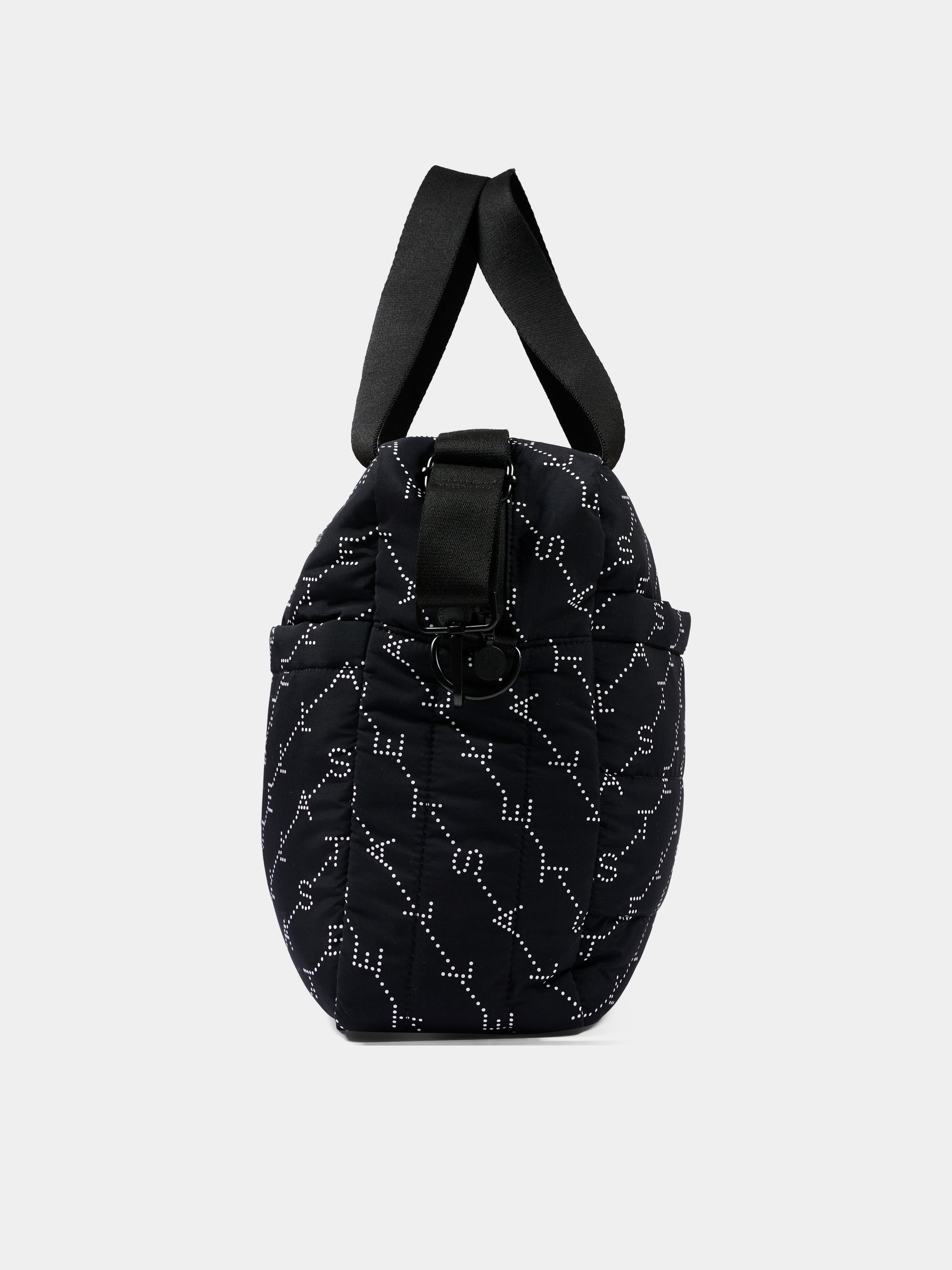 Borsa mamma nera per neonati con logo,Stella Mccartney Kids,TY0548-Z3652 930BC