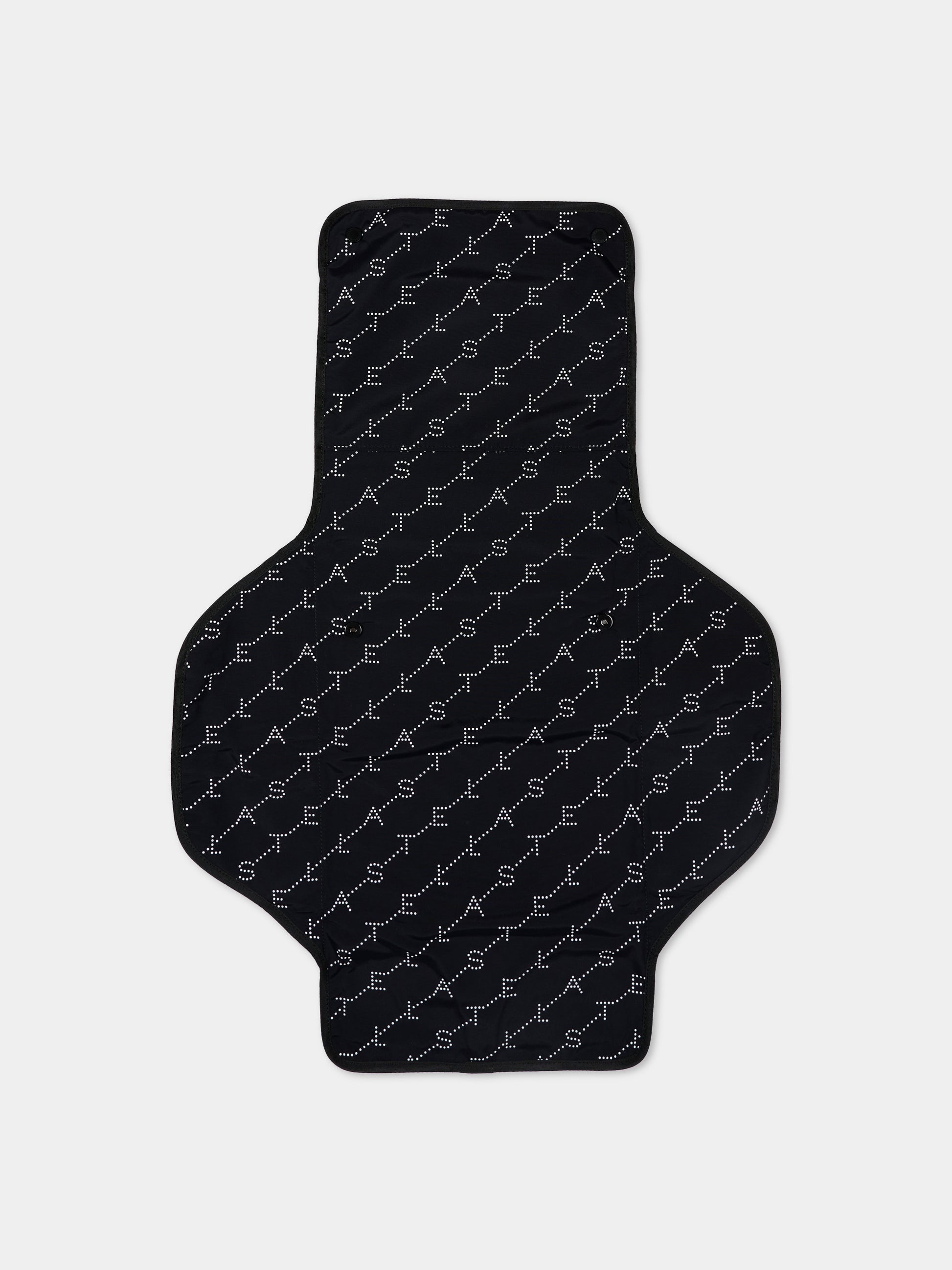 Borsa mamma nera per neonati con logo,Stella Mccartney Kids,TY0548-Z3652 930BC