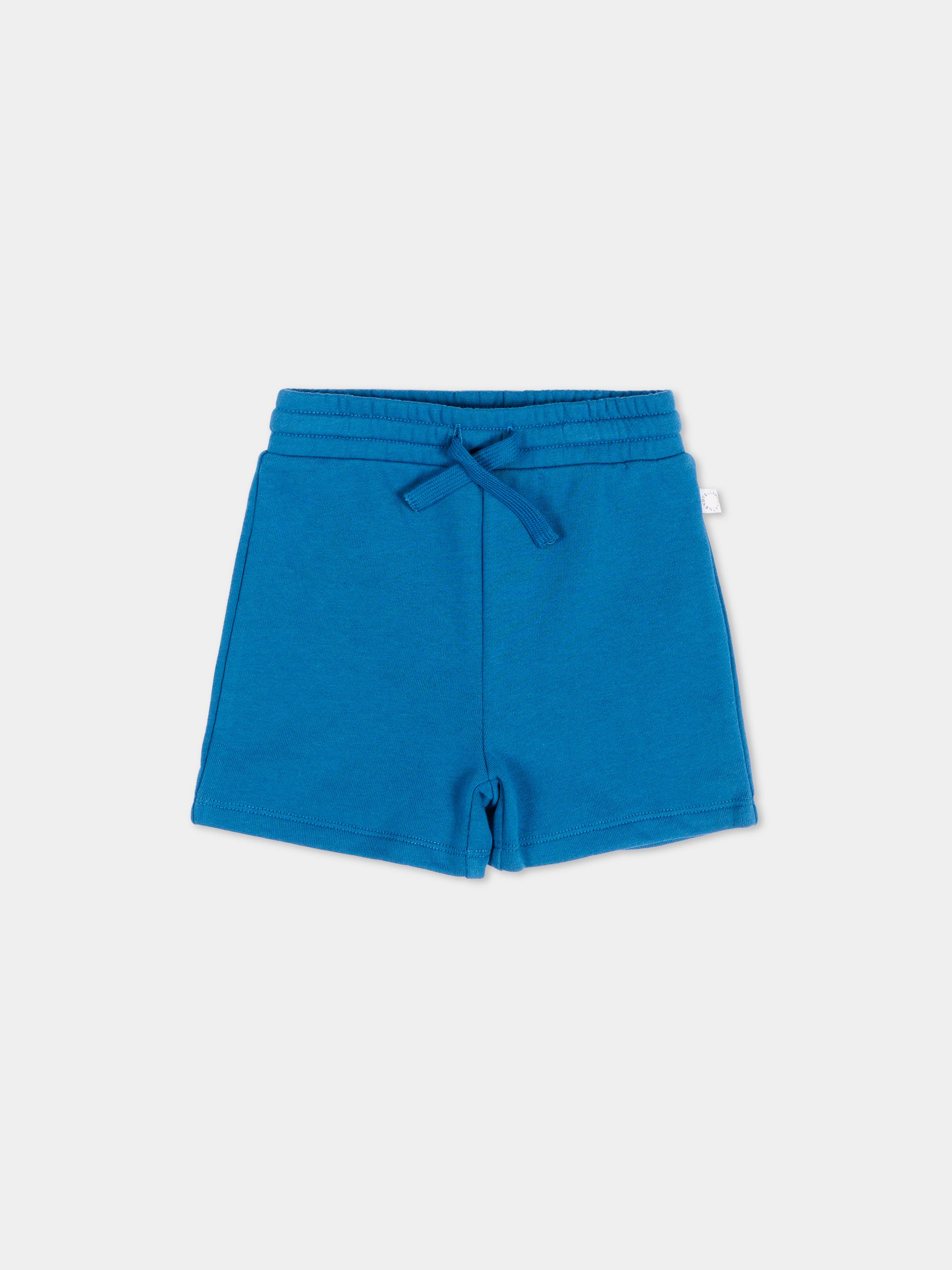 Shorts sportivi blu per neonato con palla da basket,Stella Mccartney Kids,TY6619-Z3409 61D