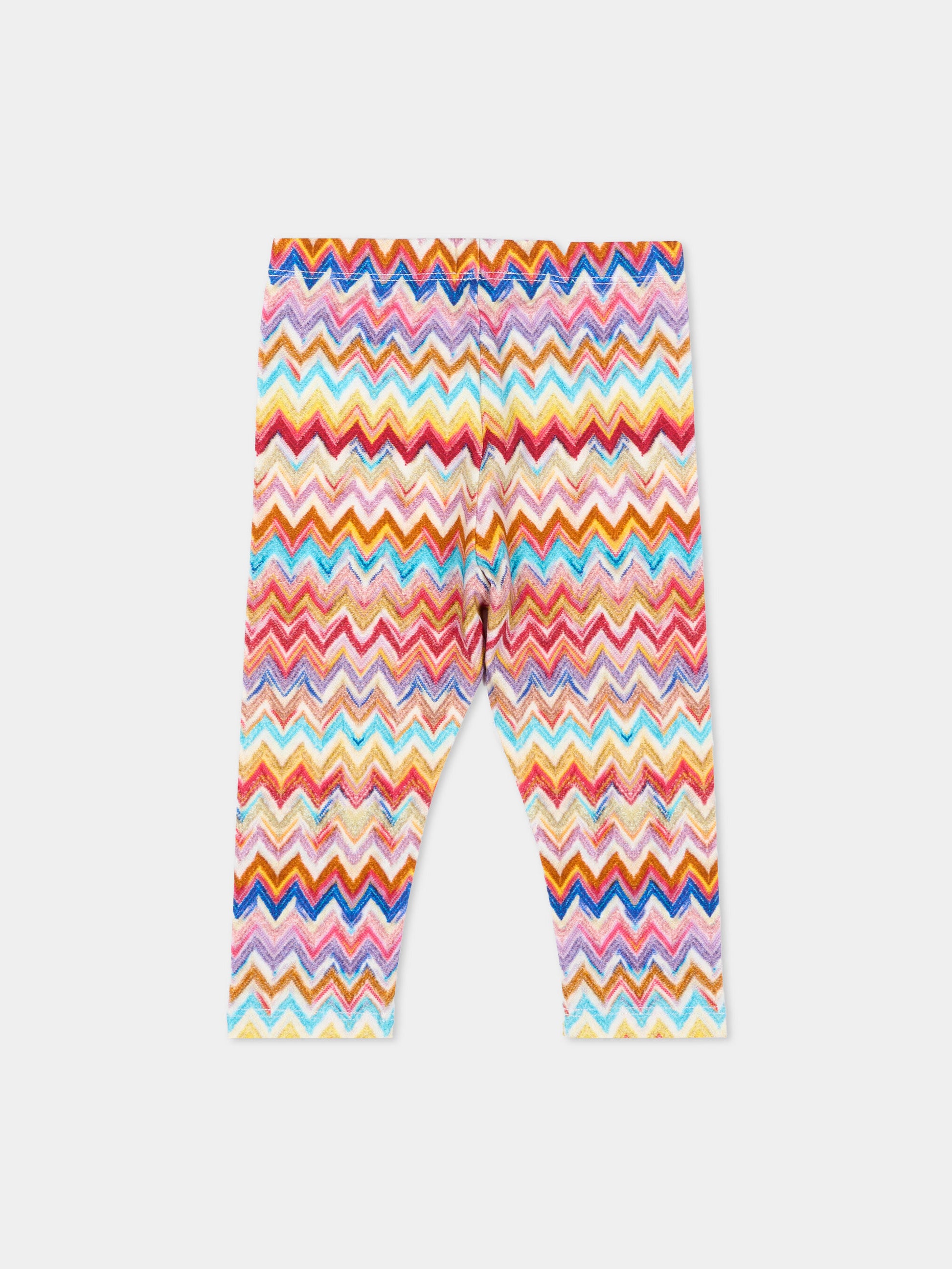 Leggings multicolor per neonata,Missoni,MY6050-Z3756 999