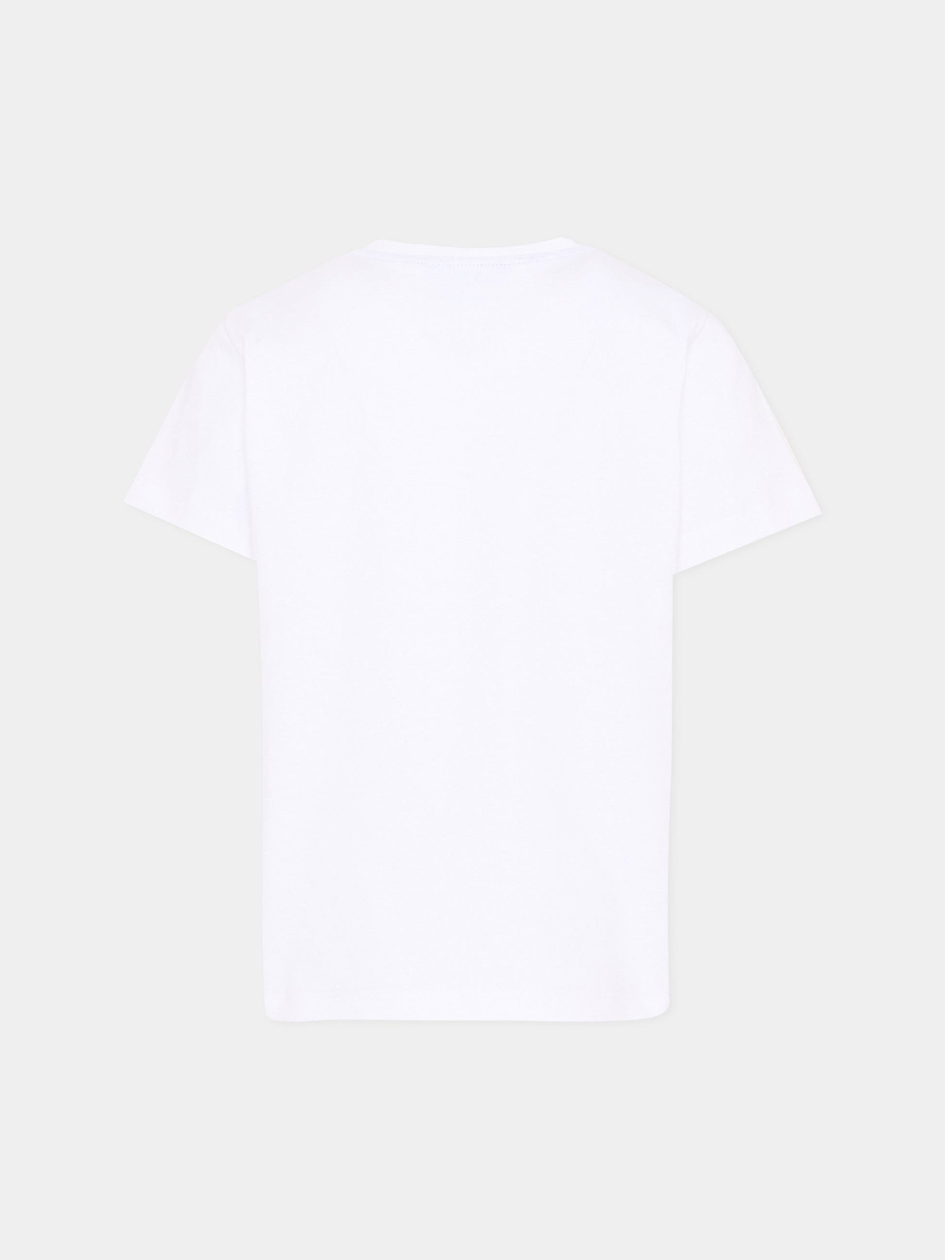 T-Shirt bianca per bambini con logo,Missoni,MY8P91-Z3672 100MC