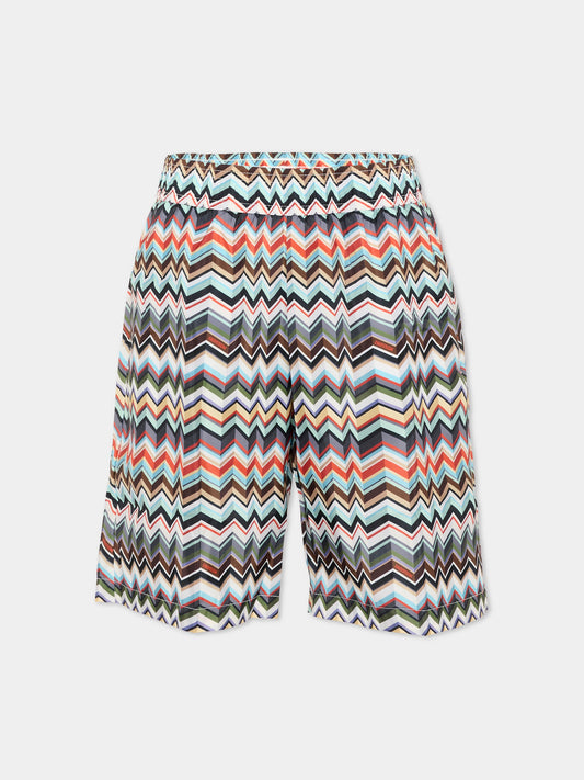 Boxer mare multicolor per bambino zigzag,Missoni,MYCP19-Z3729 997