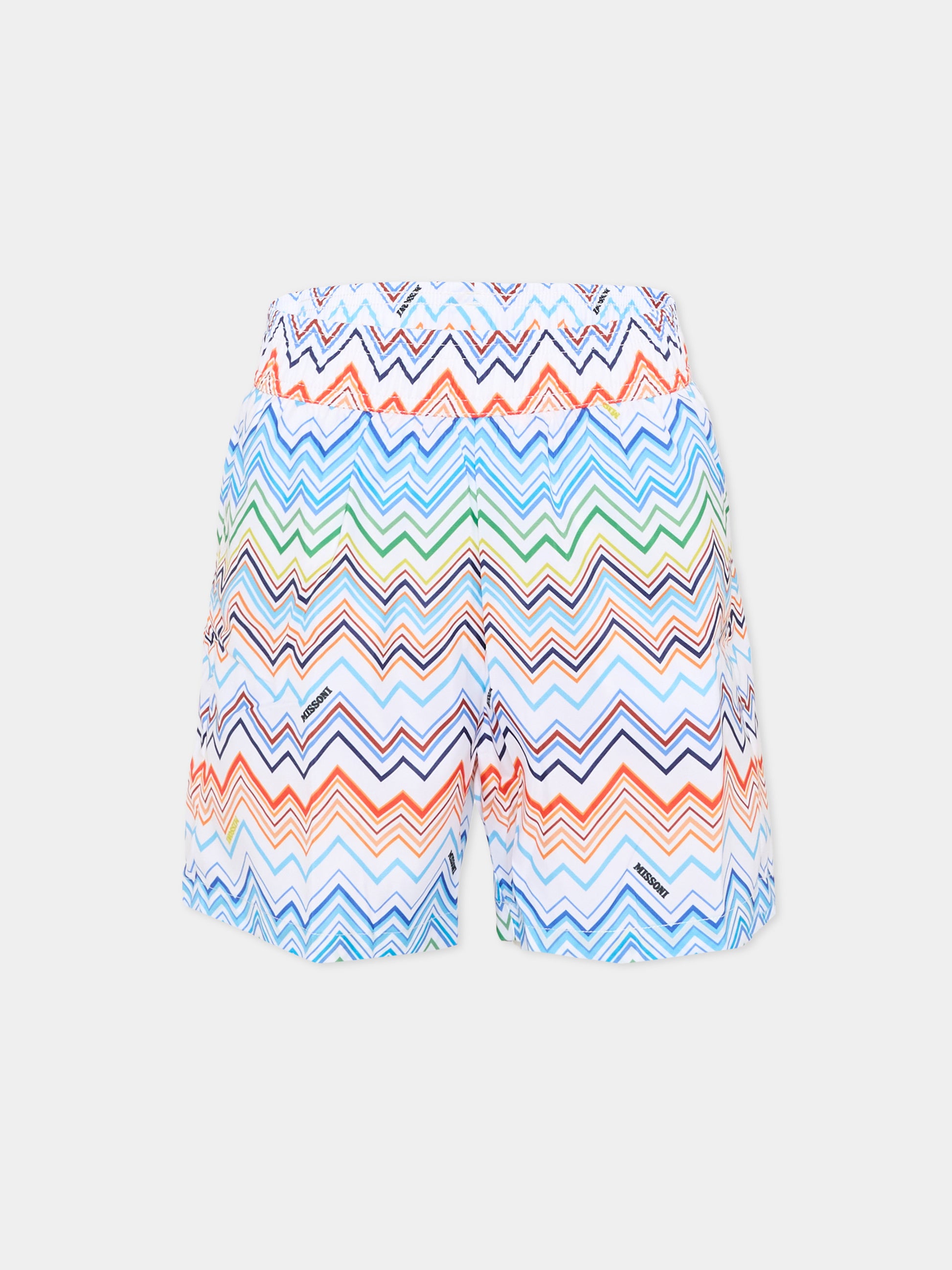 Boxer mare multicolor per bambino zigzag,Missoni,MYCP39-Z3727 100MC