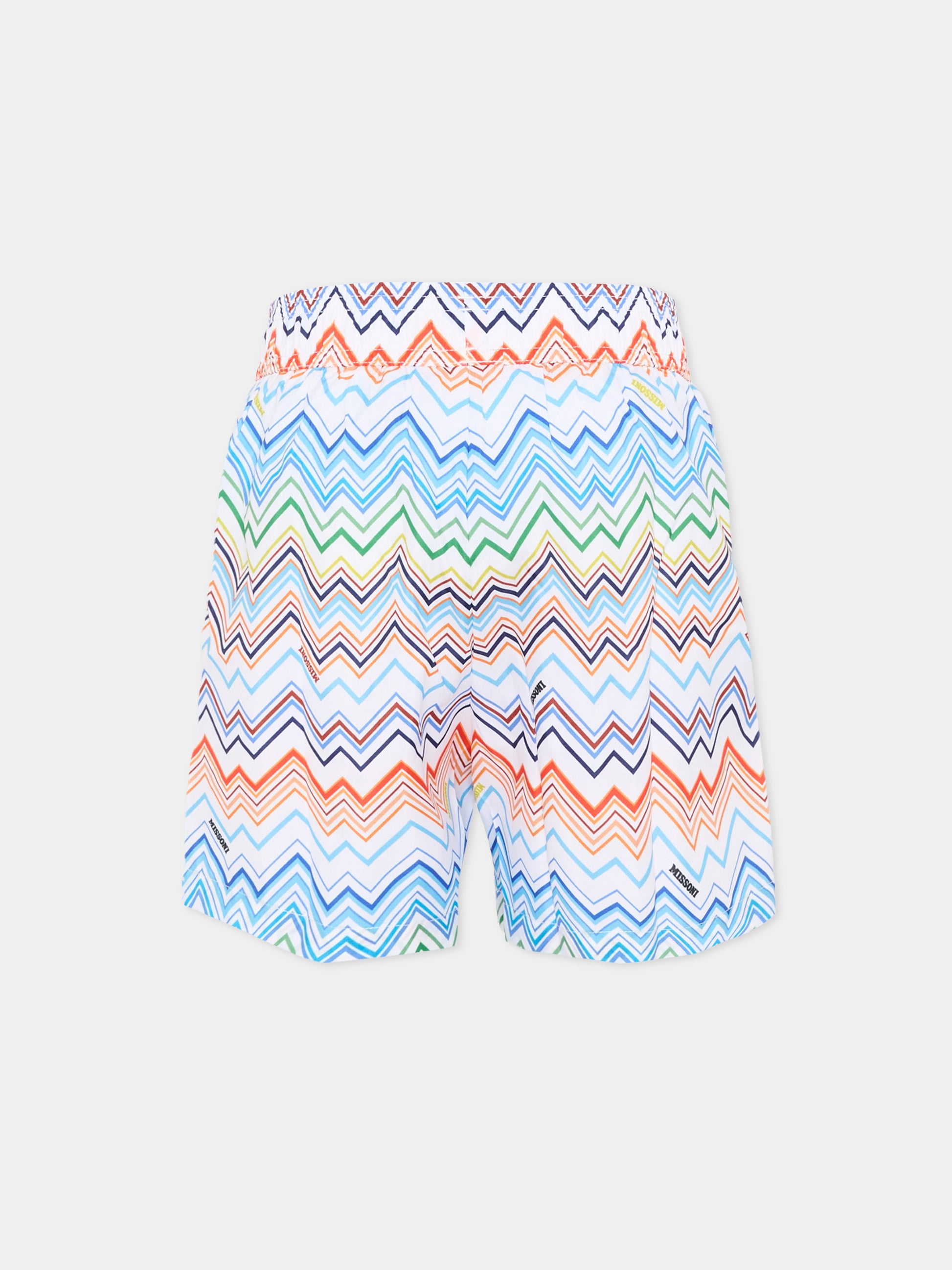 Boxer mare multicolor per bambino zigzag,Missoni,MYCP39-Z3727 100MC