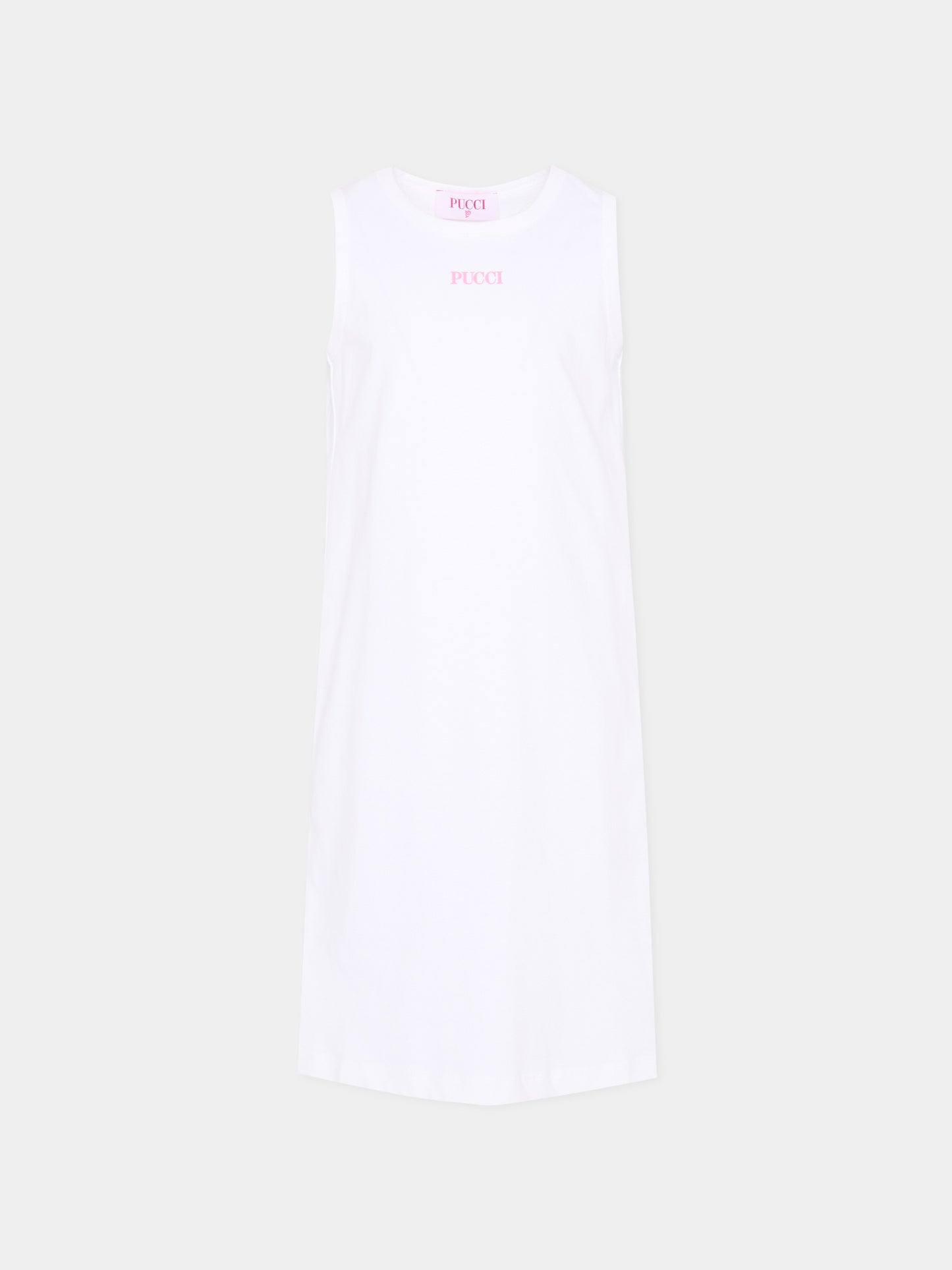 Vestito multicolor per bambina con motivi astratti,Emilio Pucci Junior,PY1B12-K0281 50EAR