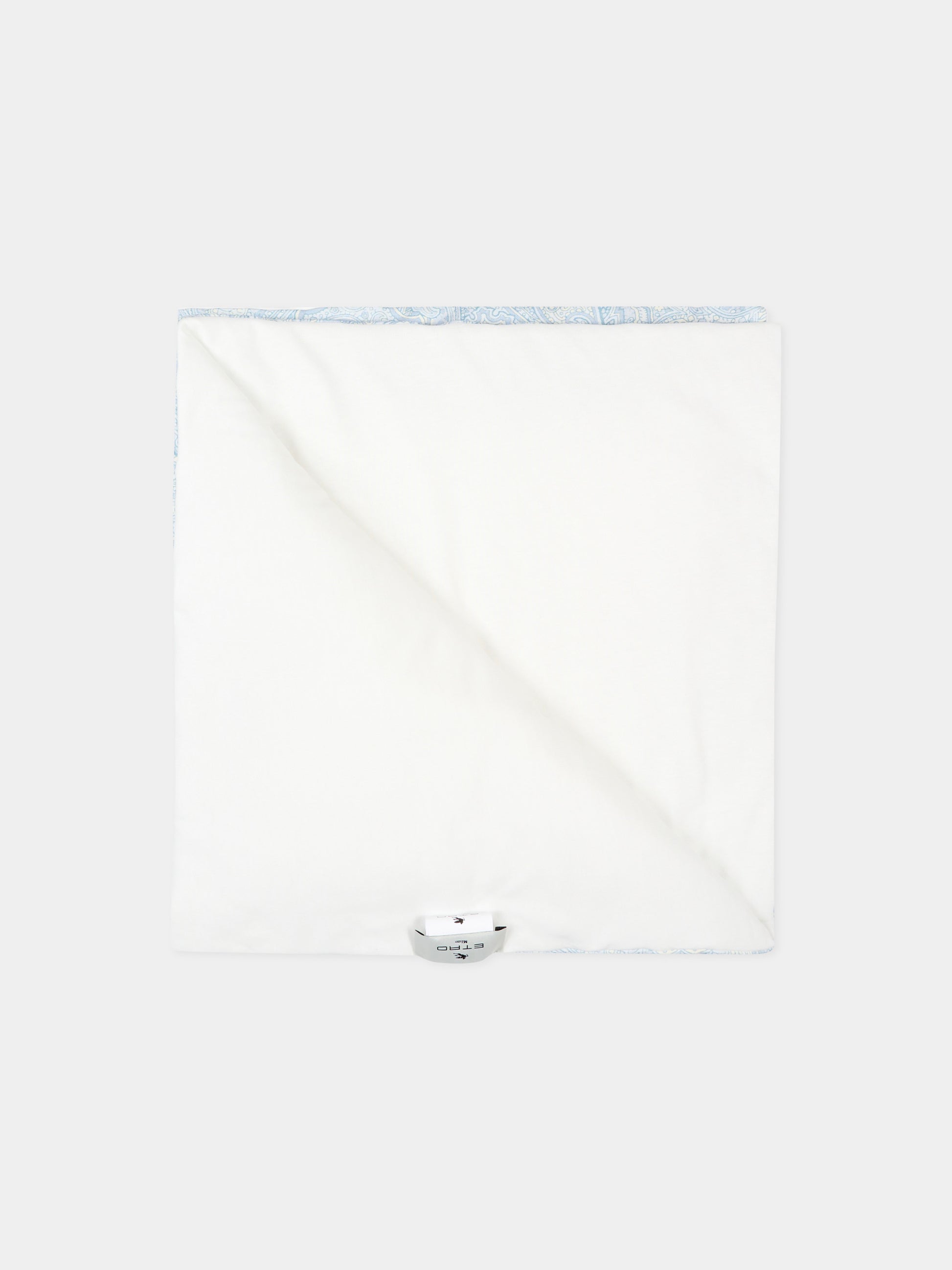 Coperta avorio per neonato con logo,Etro,GY0520-Z3672 102CE