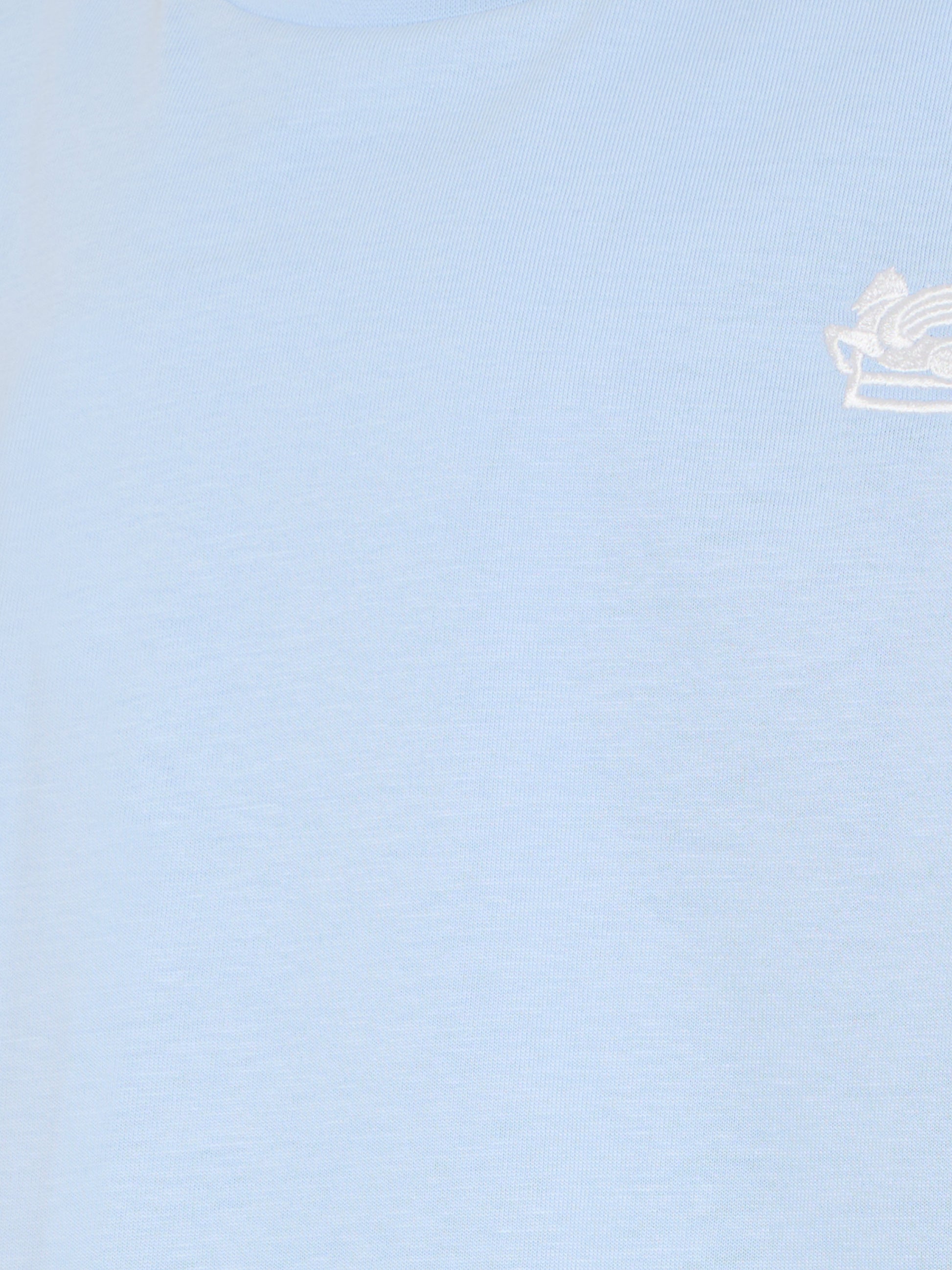 T-shirt celeste per bambino con Pegaso,Etro,GY8P91-Z3672 602