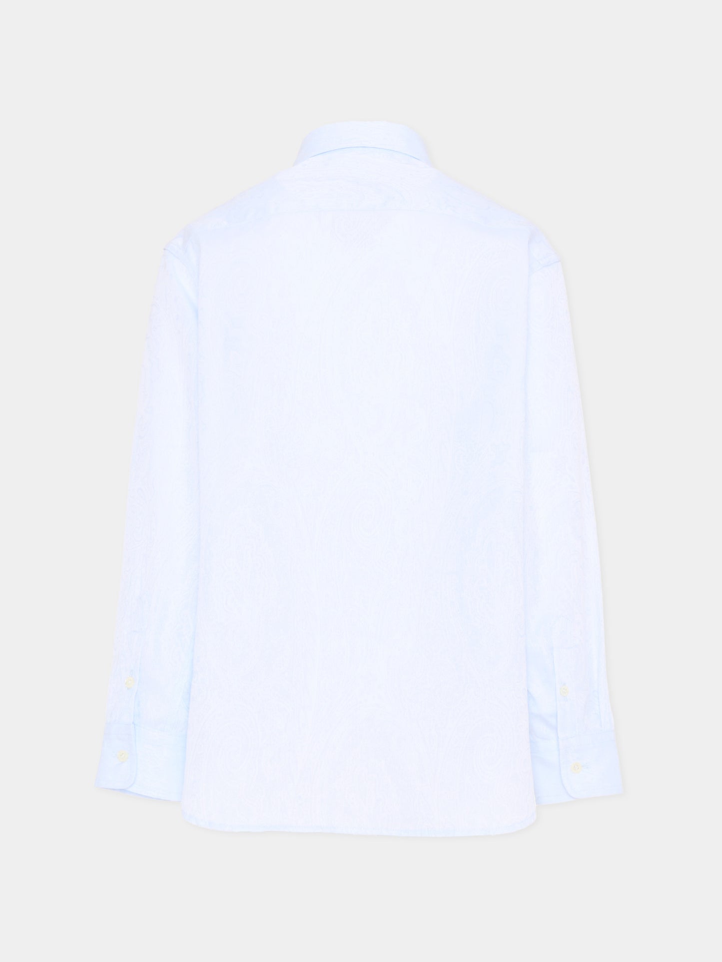 Camicia celeste per bambino con motivo paisley,Etro,GW5P10-P0472 600