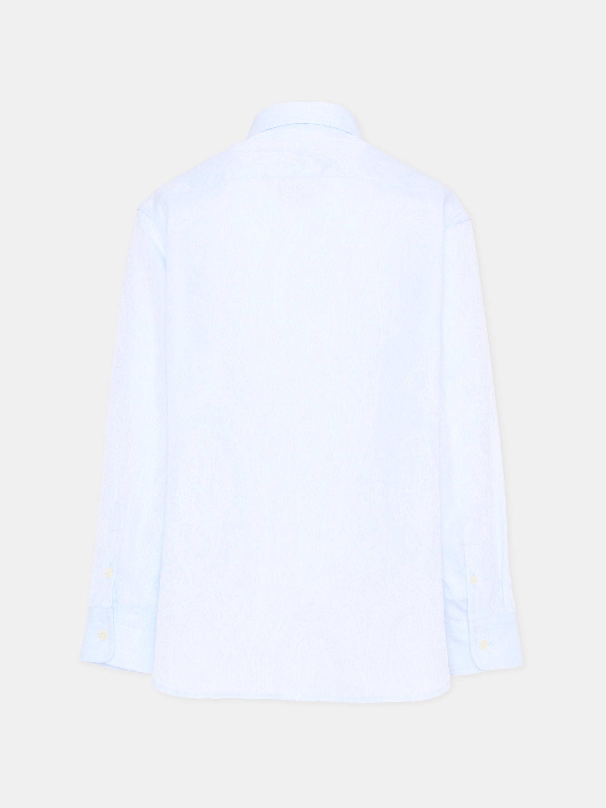 Camicia celeste per bambino con motivo paisley,Etro,GW5P10-P0472 600
