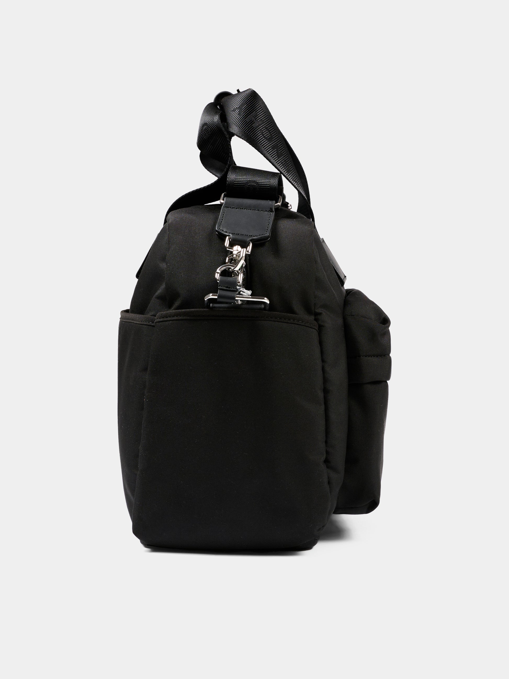 Borsa mamma nera per neonati con logo,Givenchy Kids,H31052 09B
