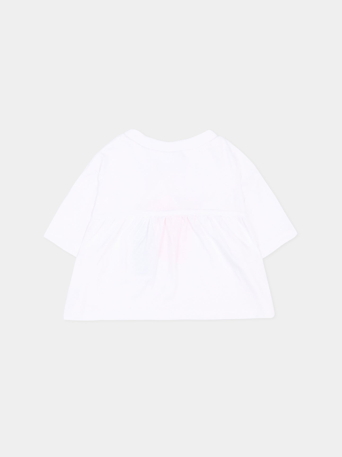 T-Shirt bianca per neonata con fragola,Levi's Kids,1EP666 W1T