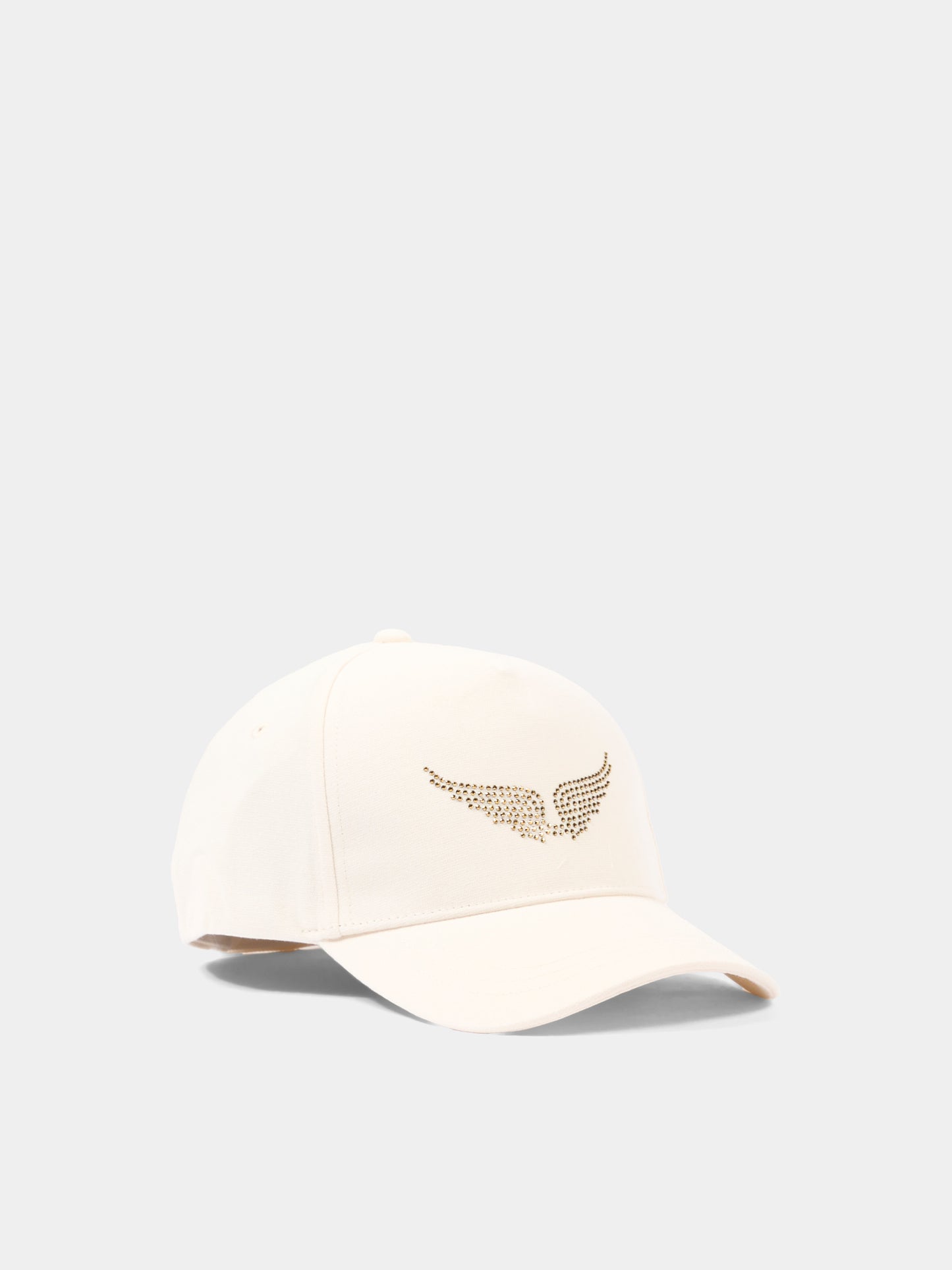 Cappello con visiera beige per bambina con Wings,Zadig & Voltaire Kids,X60610 195