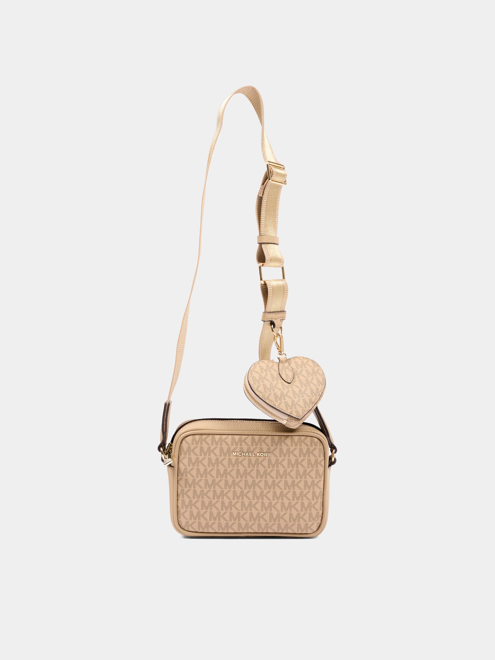 Borsa beige per bambina monogram,Michael Kors,R30648 215