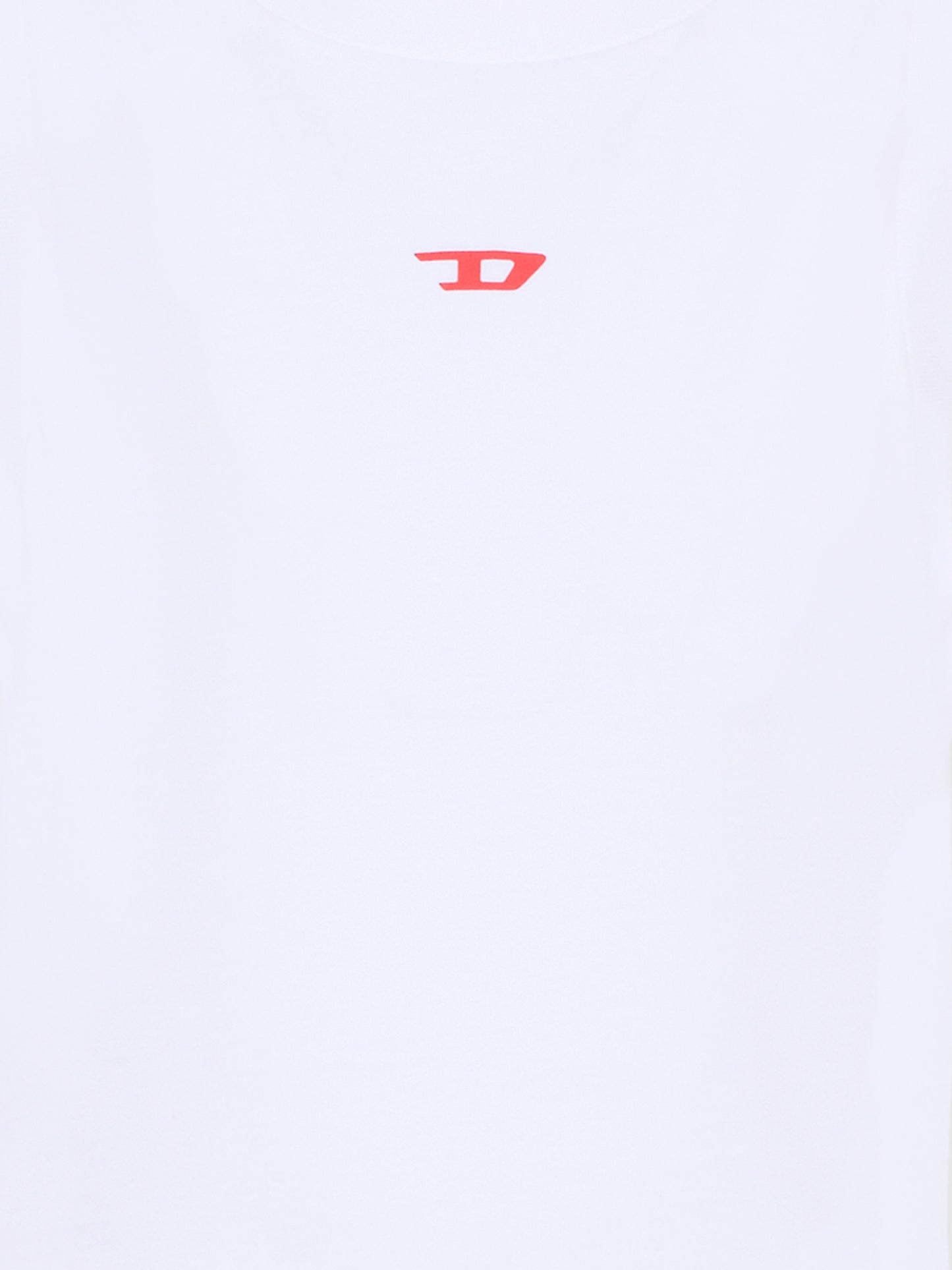 Canotta bianca per bambini con logo,Diesel,J02741 00YI9 K100