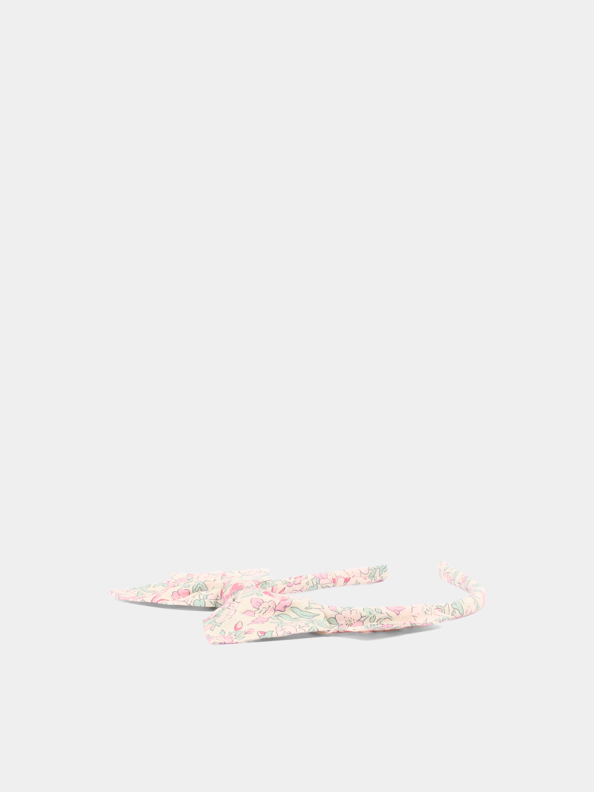 Cerchietto multicolor per bambina floreale,Bonpoint,S06GHAW00014 528