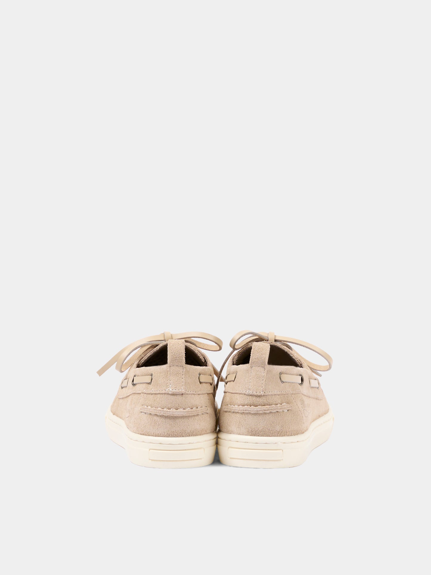 Mocassini beige per bambino con logo,Bonpoint,S06BSOL00002 060