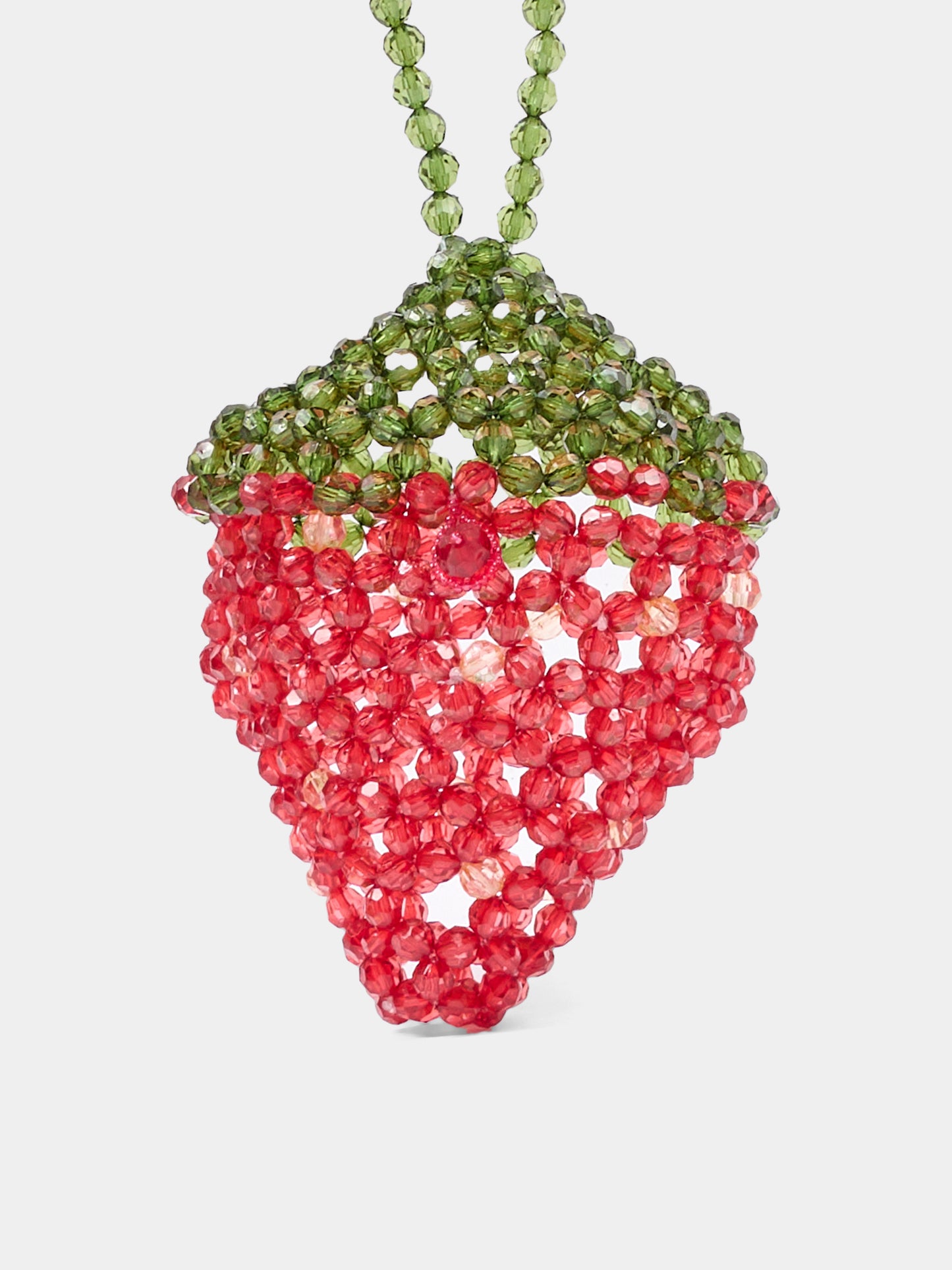 Elegant red bag for girl Strawberry