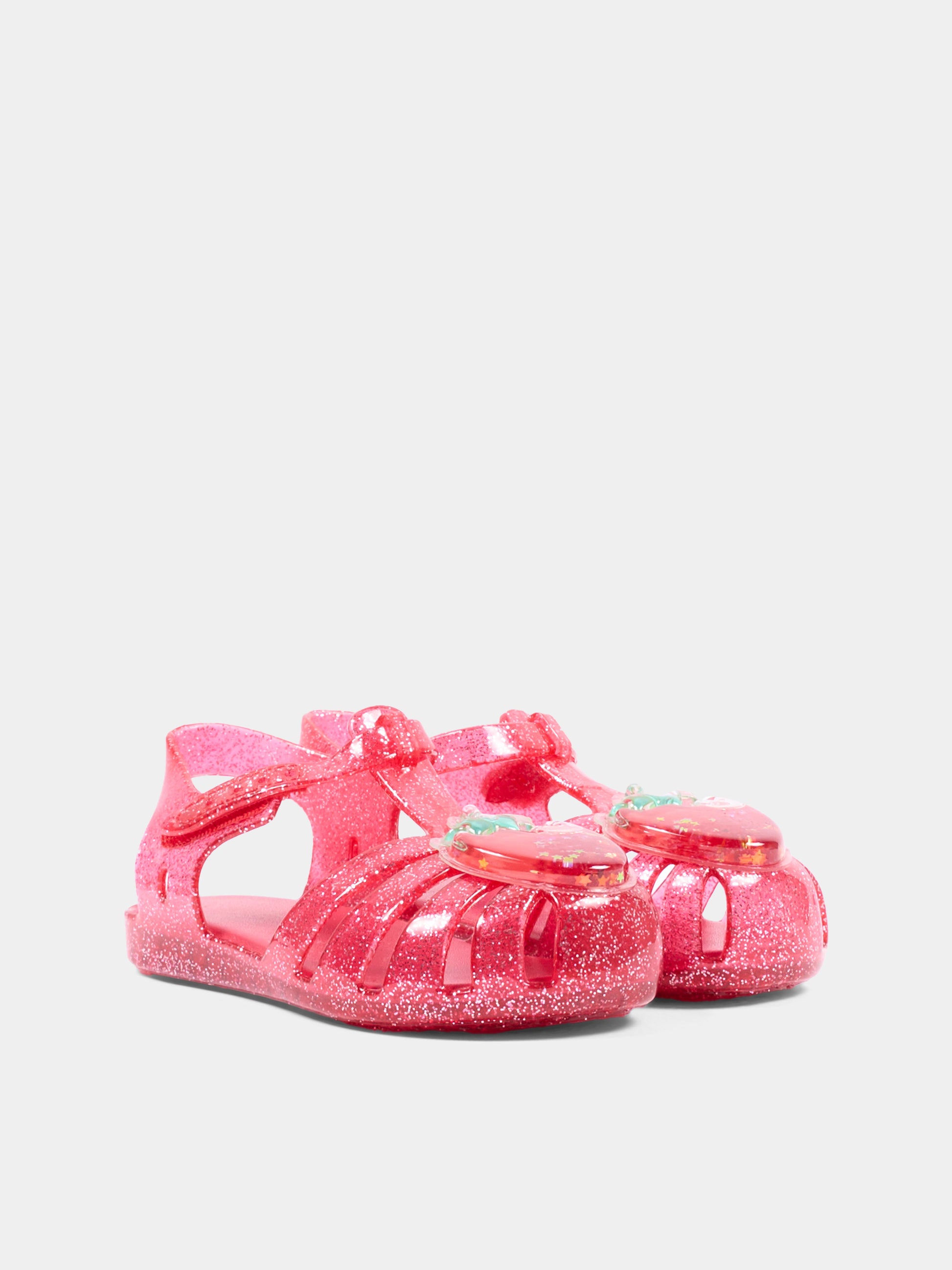 Ragnetti rossi Lilo per bambina con fragola,Konges Sløjd,KS104933 STRAWBERRY