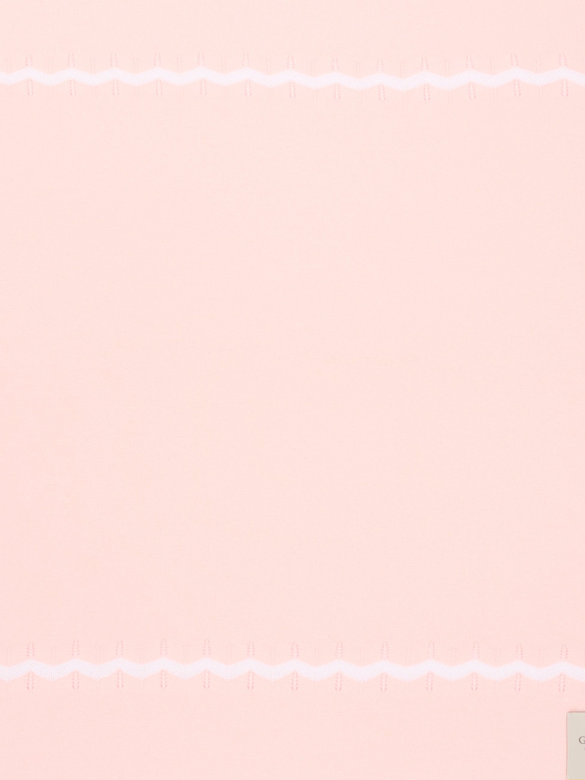 Coperta rosa per neonata chevron,Gensami,BLA-ZIGRAY-CO BABY PINK