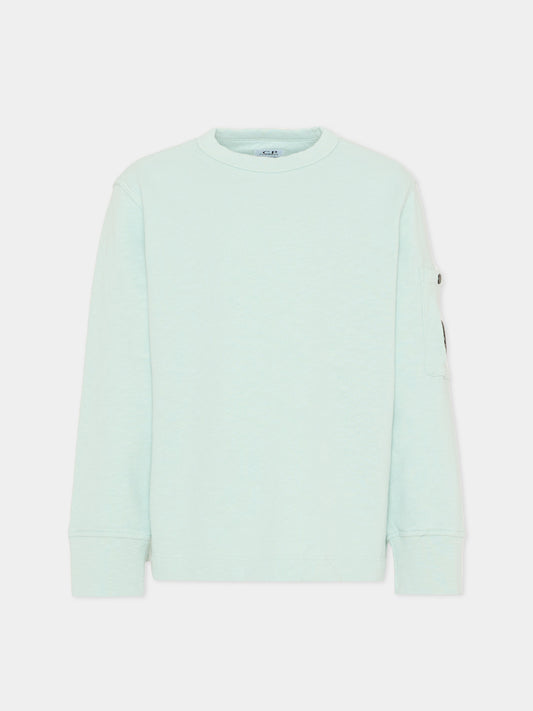 Maglione celeste per bambino,C. P. Company,CUF01X-LCC09 41372