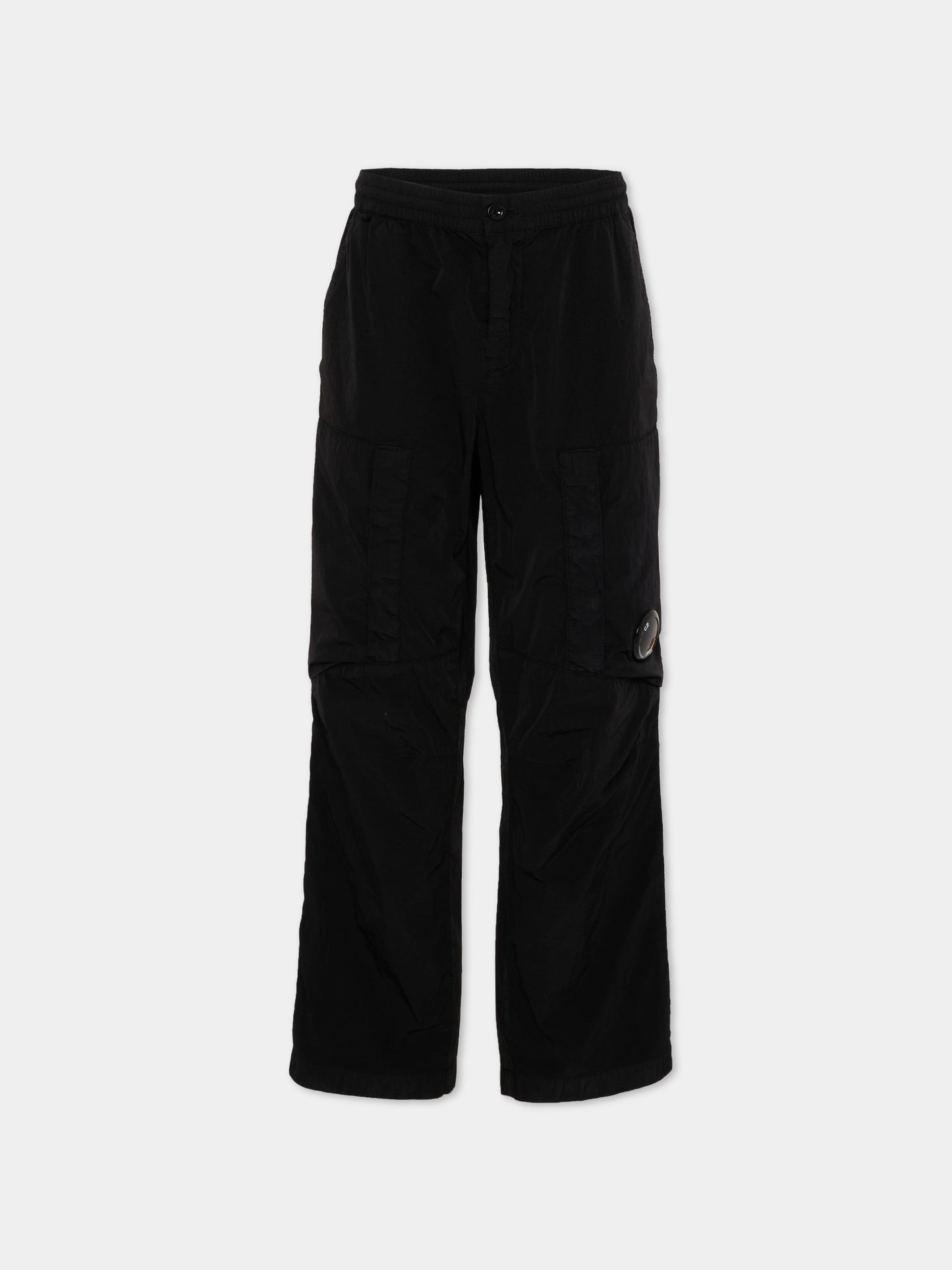 Pantaloni casual neri per bambino,C. P. Company,CUP018-L3C00 60100